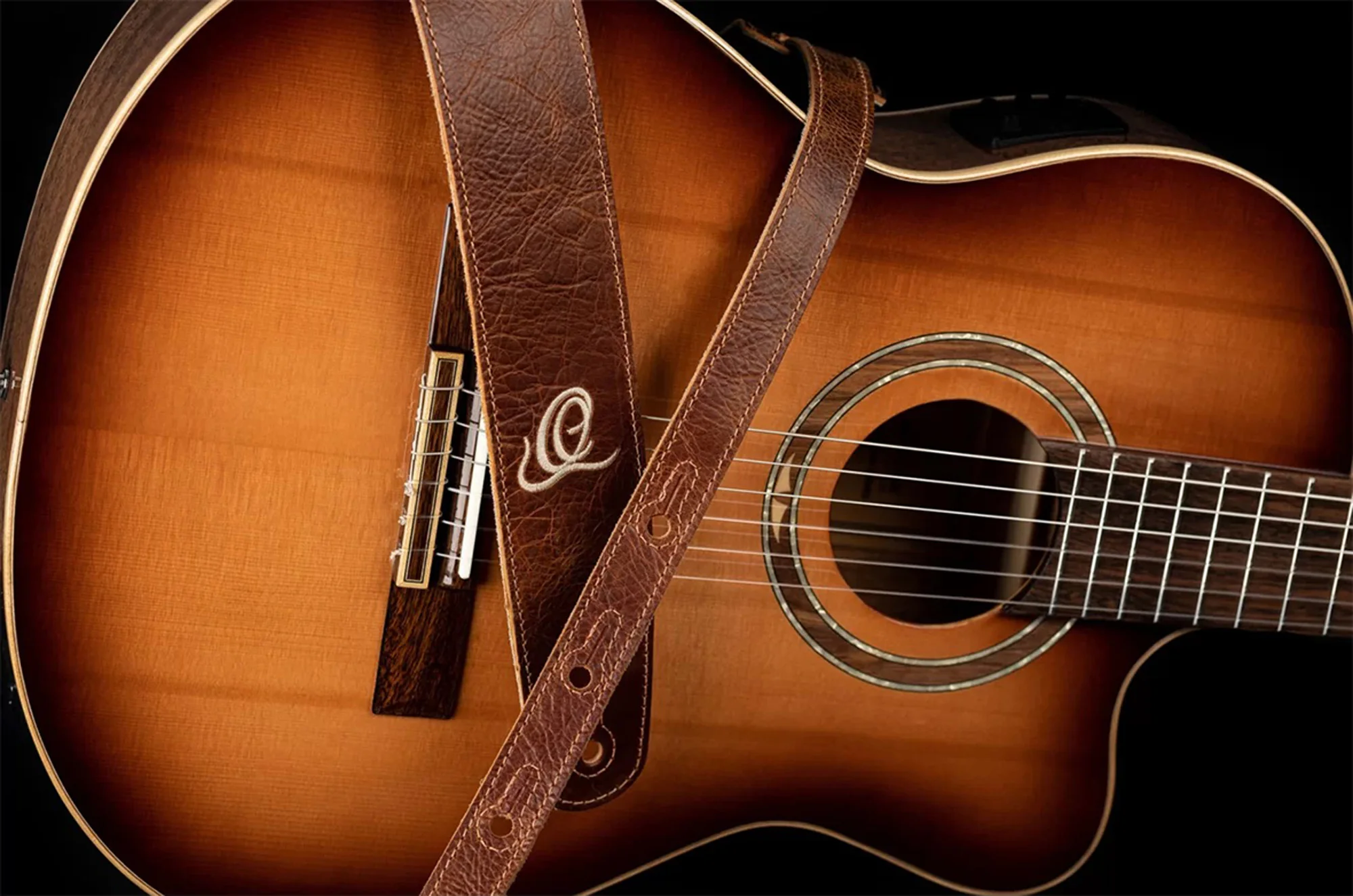 Ortega Vintage Malt Suede Strap - Image 4