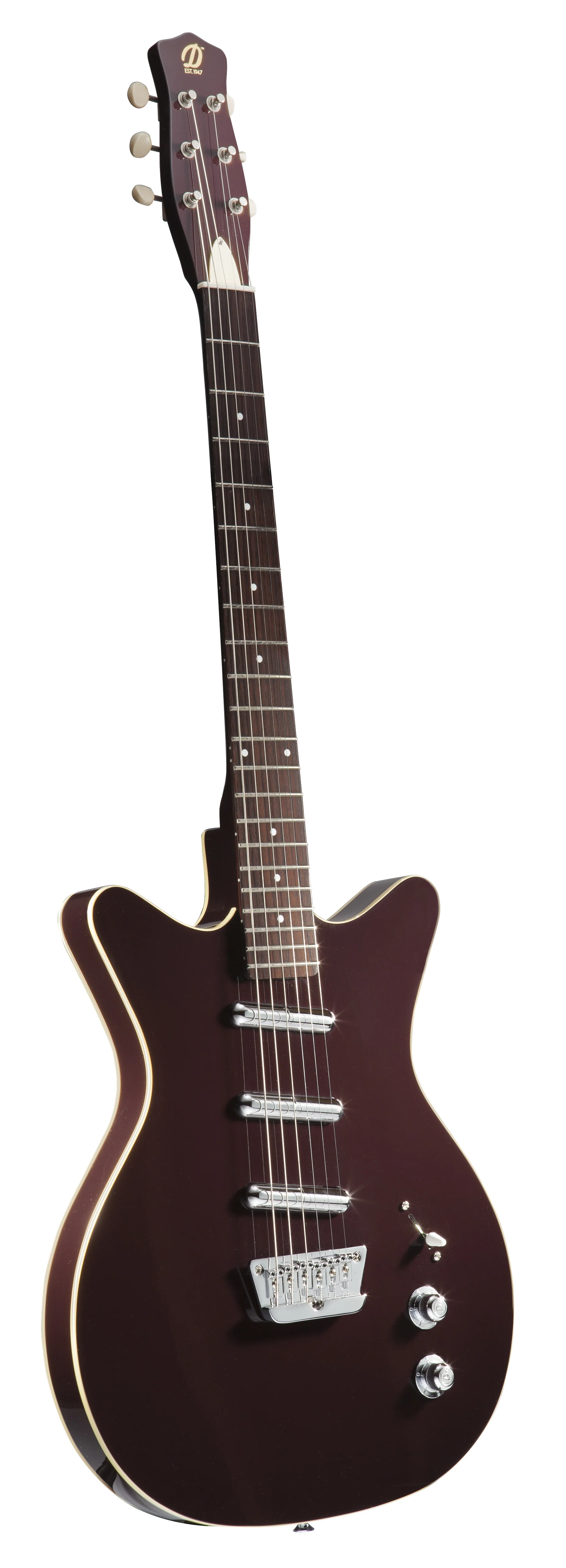 DANELECTRO 59 TRIPLE DIVINE DARK BURGUNDY - Image 2