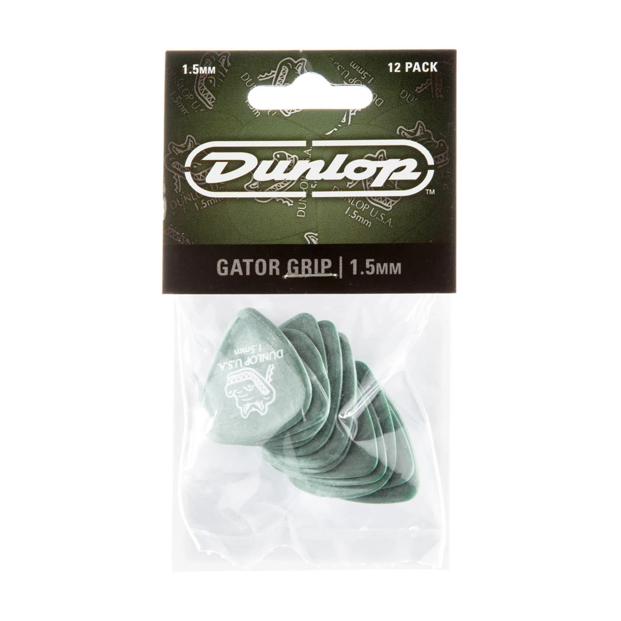 Dunlop 417P150 Bag of 12 Gator Grip 150 Picks