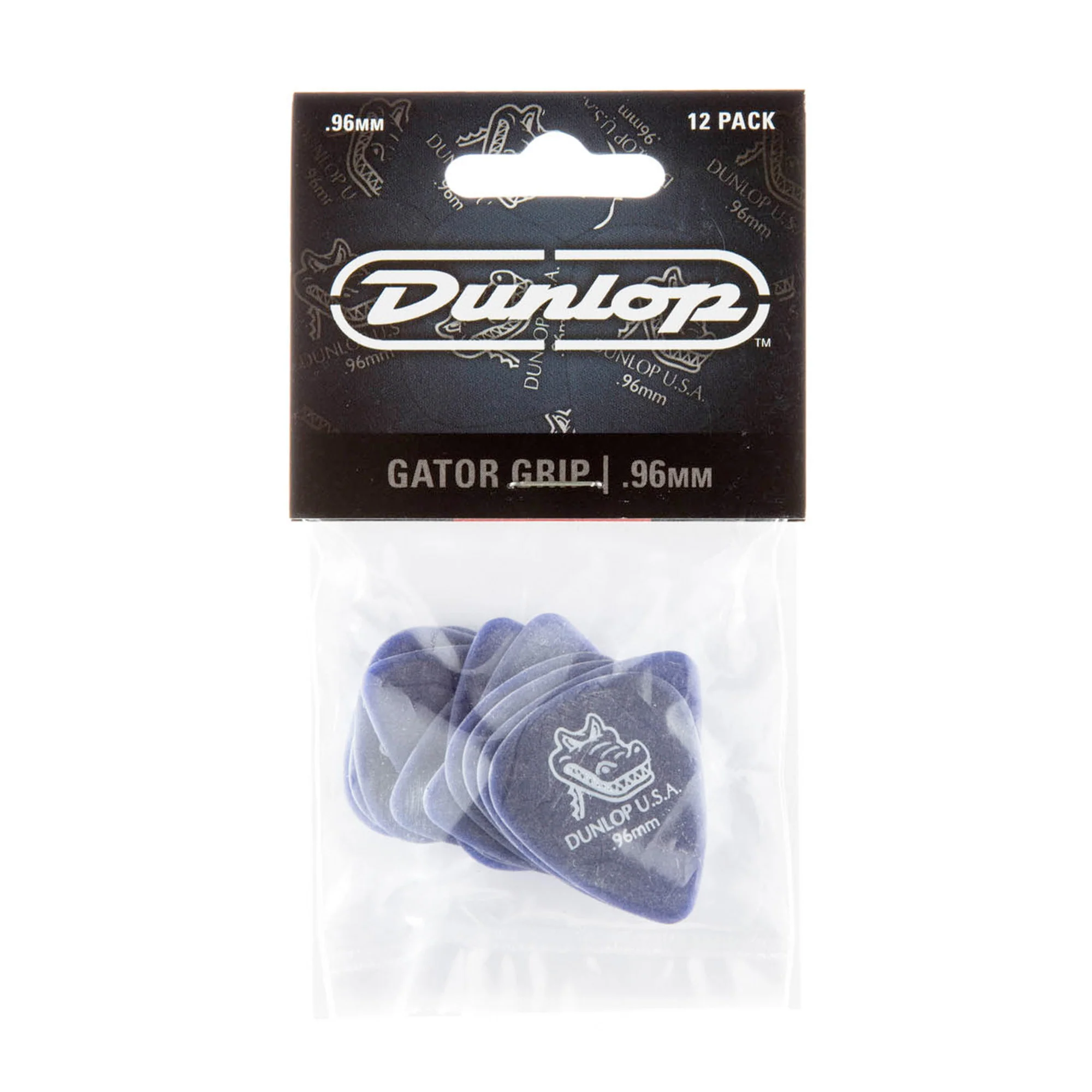 Dunlop 417P96 Bag of 12 Picks Gator Grip 096