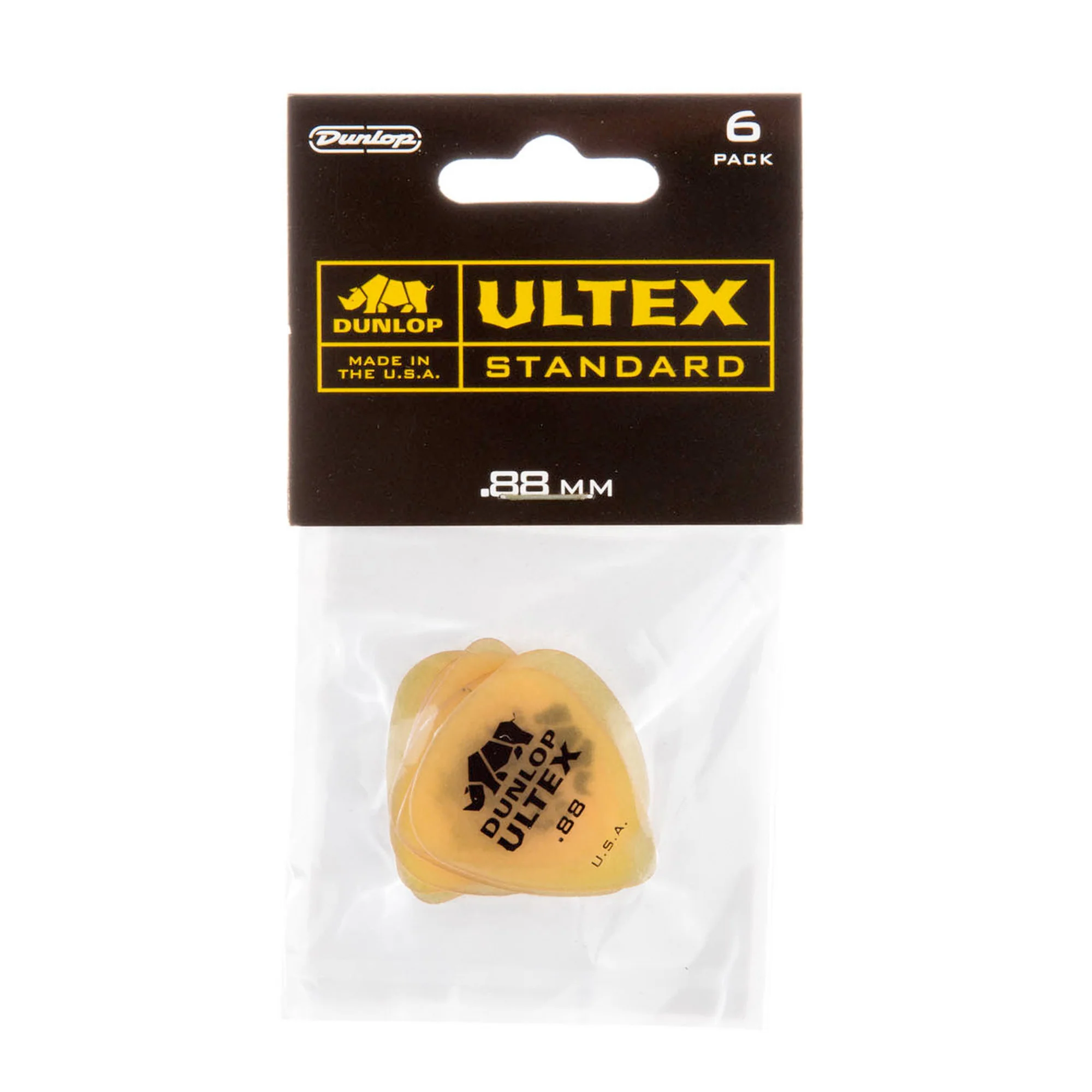 Dunlop 421P088 Bag of 6 Picks Ultex Std 088