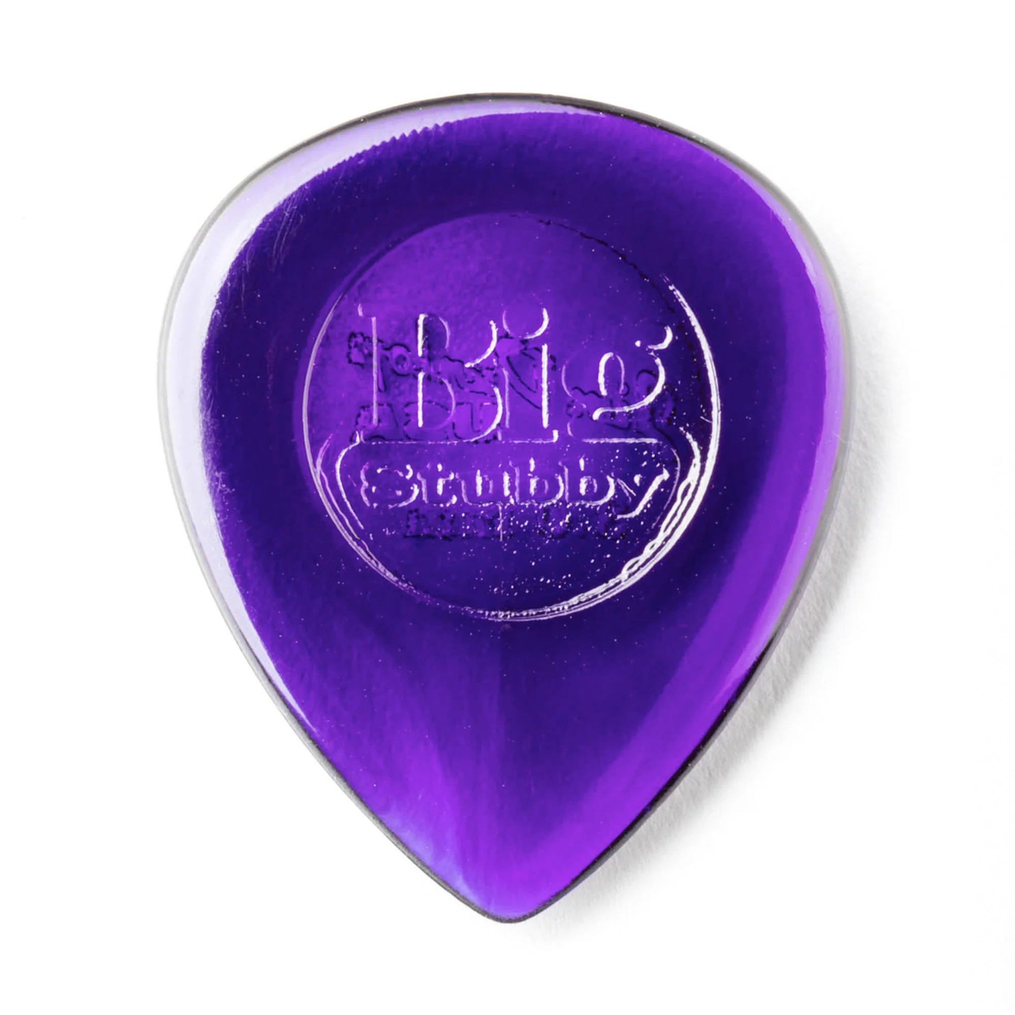 Dunlop 475P300 Bag of 6 Picks Bigstubby Purple 300 - Image 2