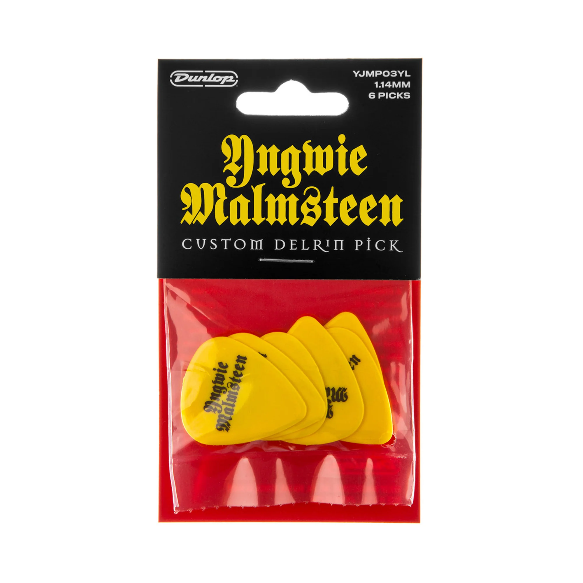 Dunlop Sachet 6 Malmsteen Picks 1.14