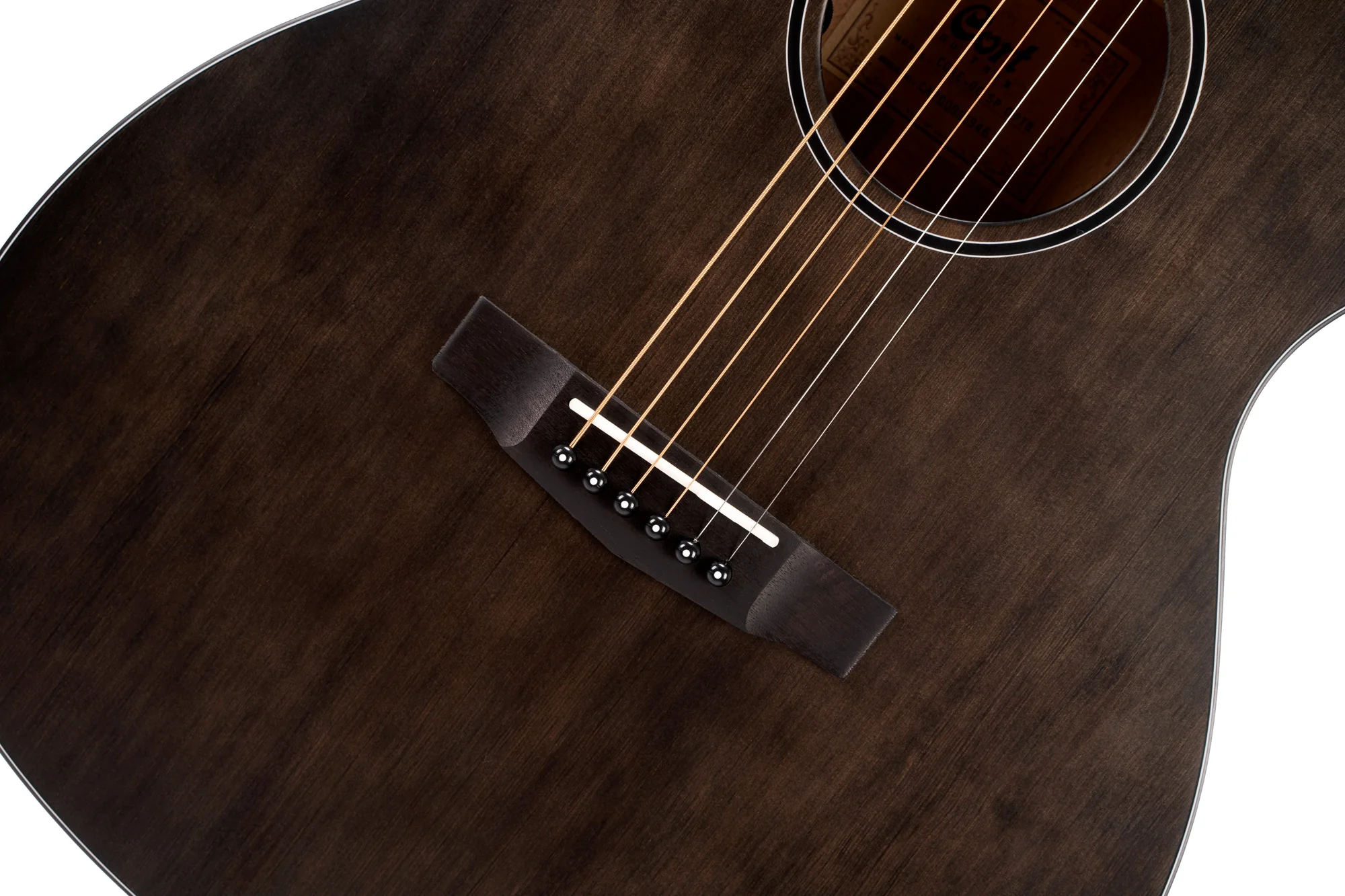 CORT CORE-OC SPRUCE MAHOGANY BLACK GUITAR - Image 3