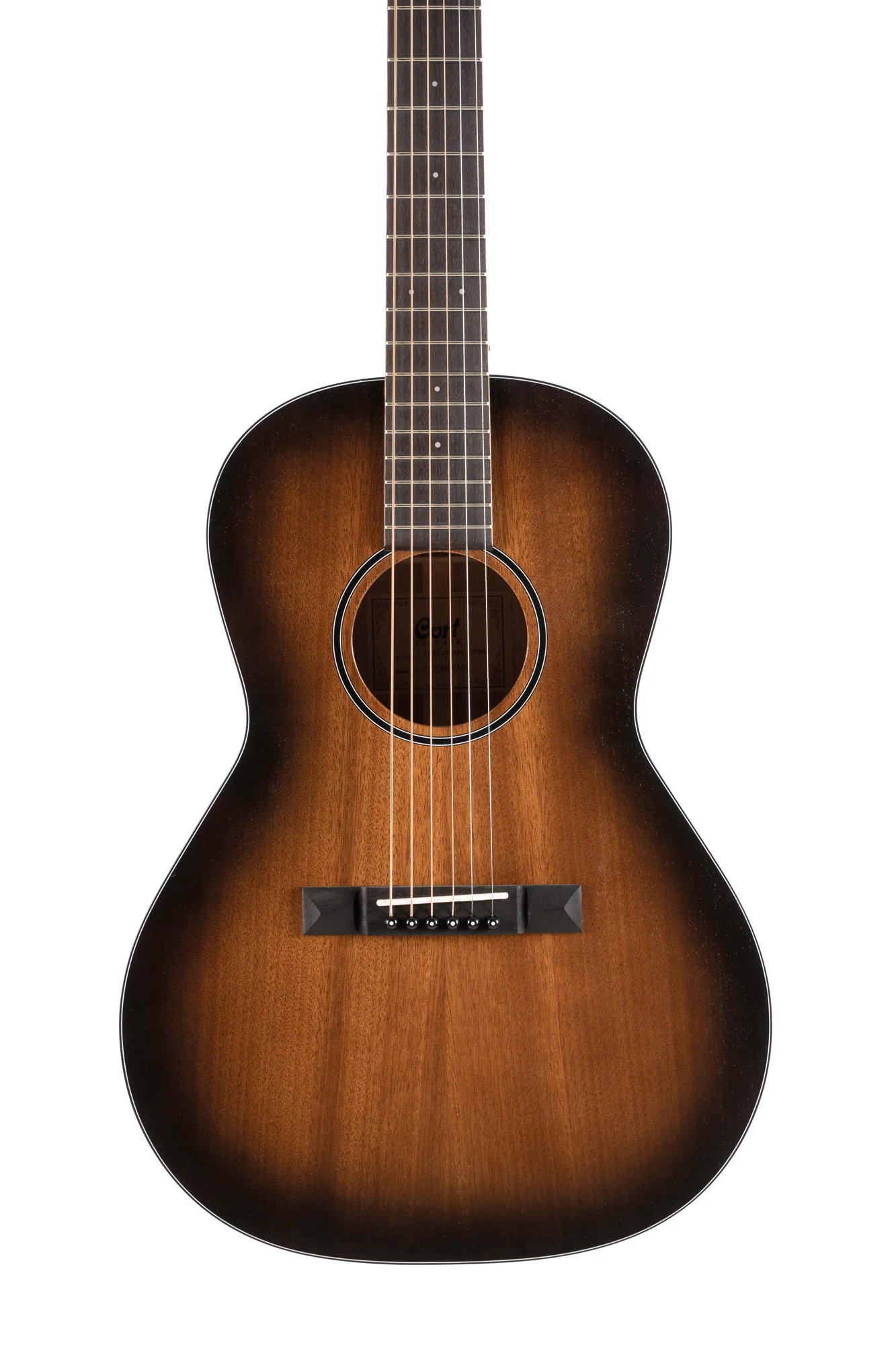 Cort Folk Core-Pe Mahogany Black Burst - Image 4