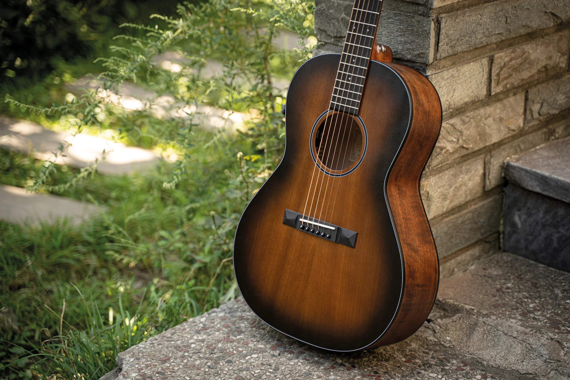 Cort Folk Core-Pe Mahogany Black Burst - Image 7