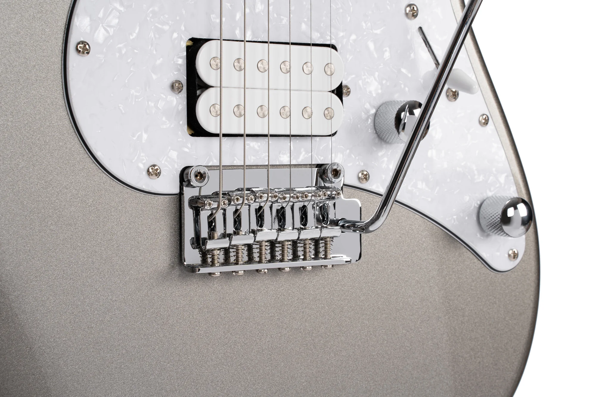 Cort G250 Metallic Silver - Image 8