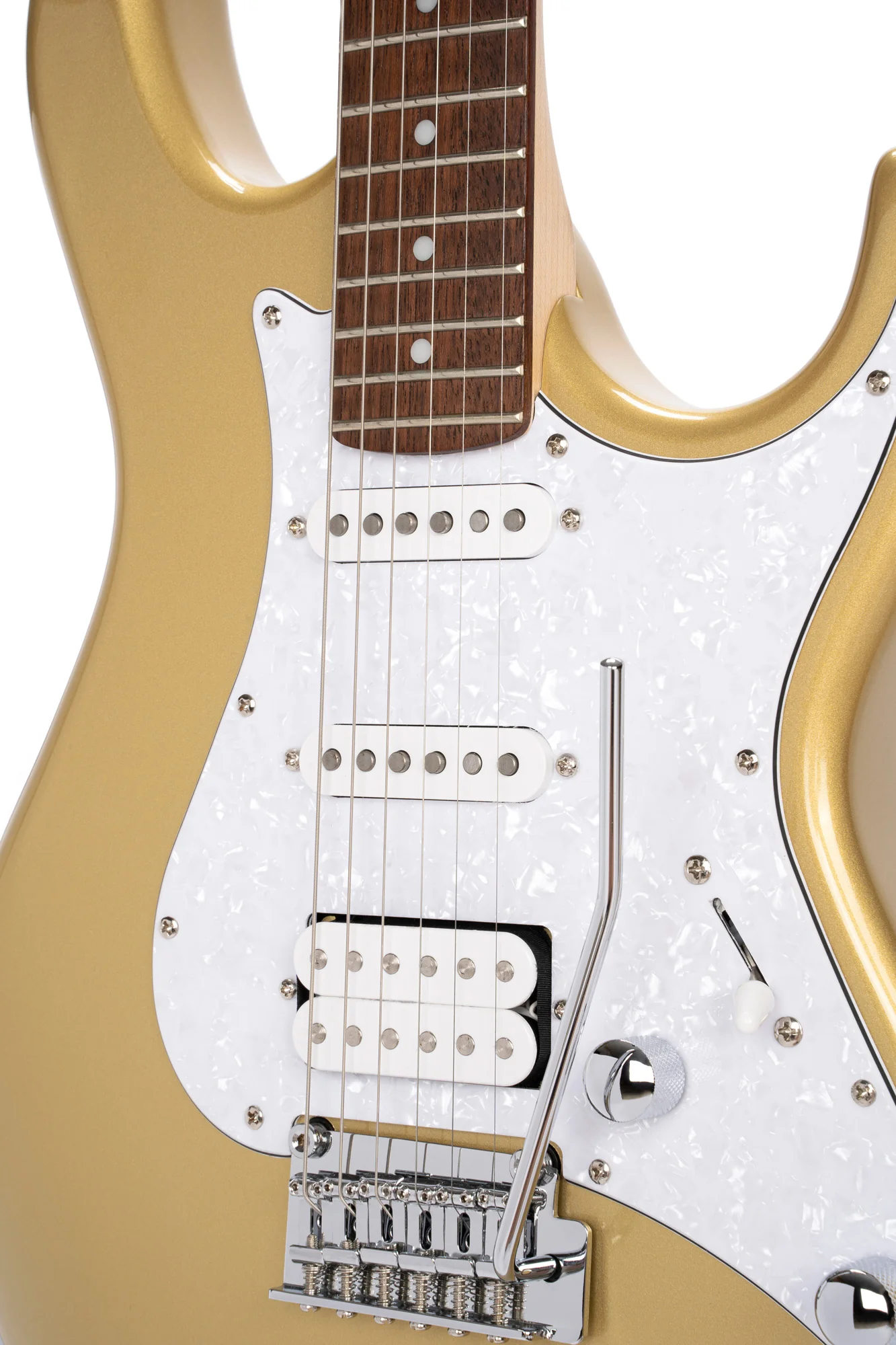Cort G250 Champagne Gold Metallic - Image 3