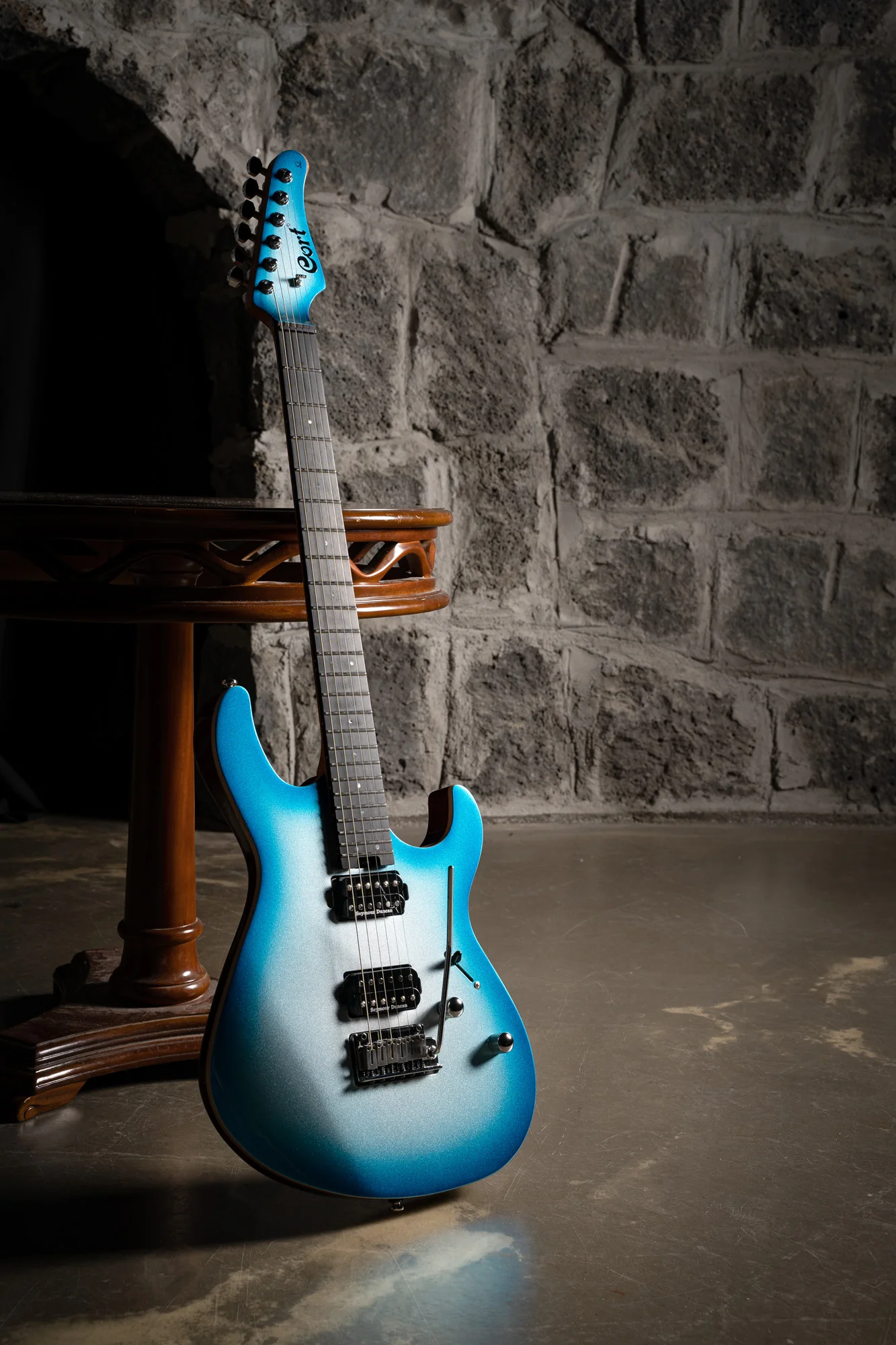 Cort G300 Glam Polar Ice Metallic Burst - Image 10
