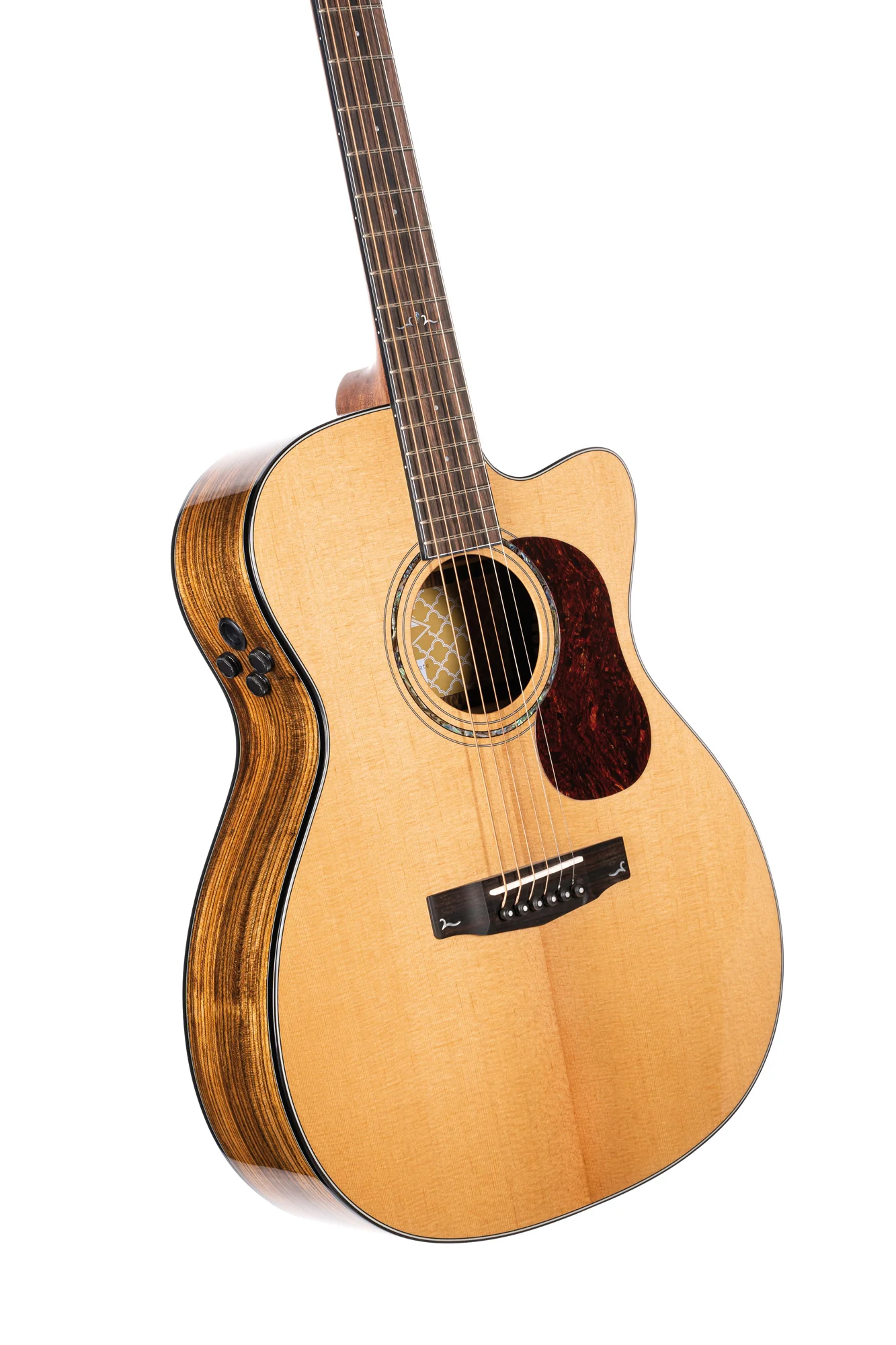 Cort Gold OC6 Bocote Natural - Image 3