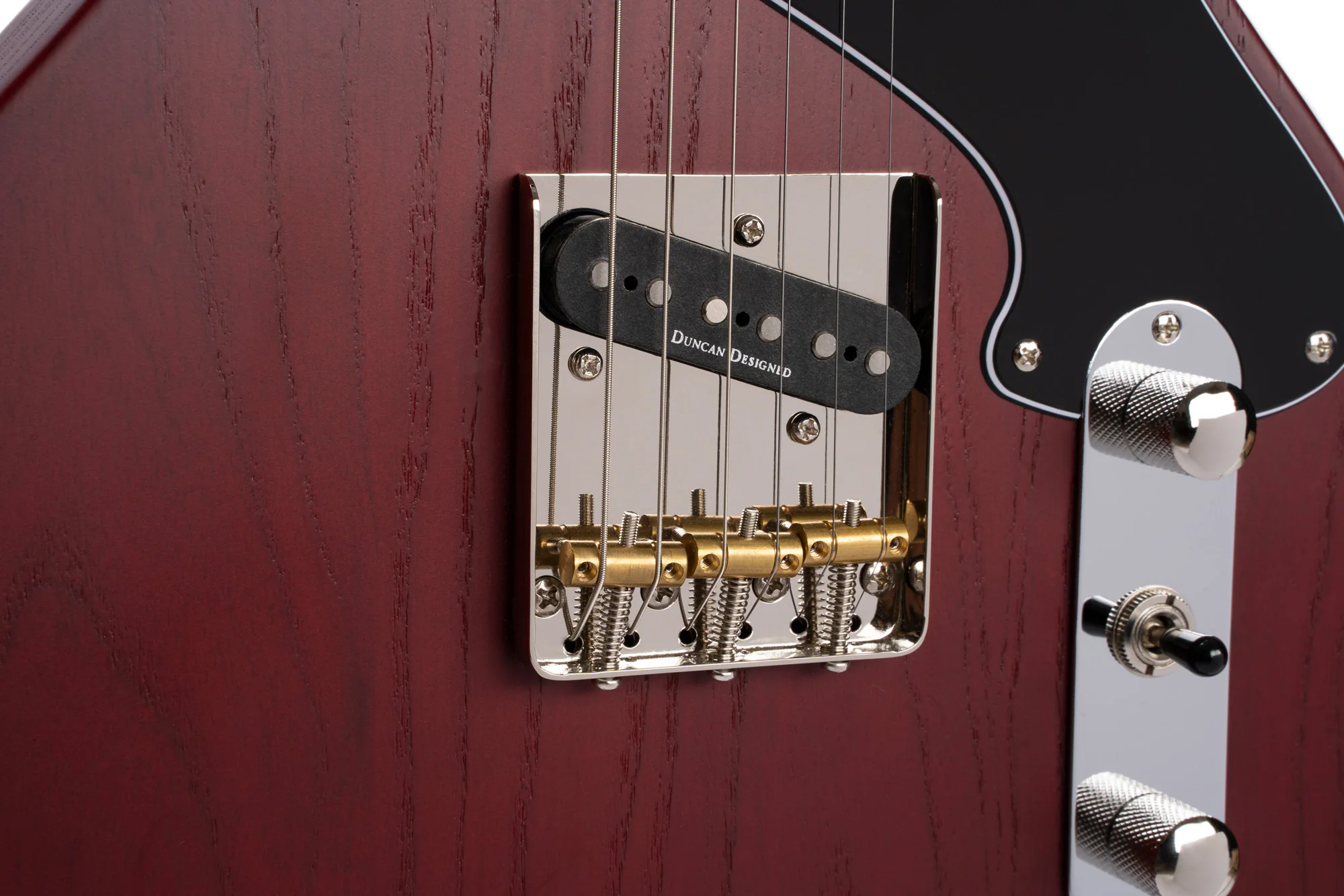Cort Sunset TC Bordeaux guitar - Image 3