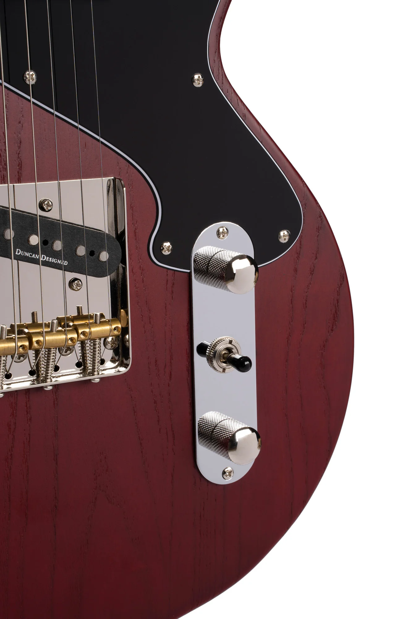 Cort Sunset TC Bordeaux guitar - Image 4
