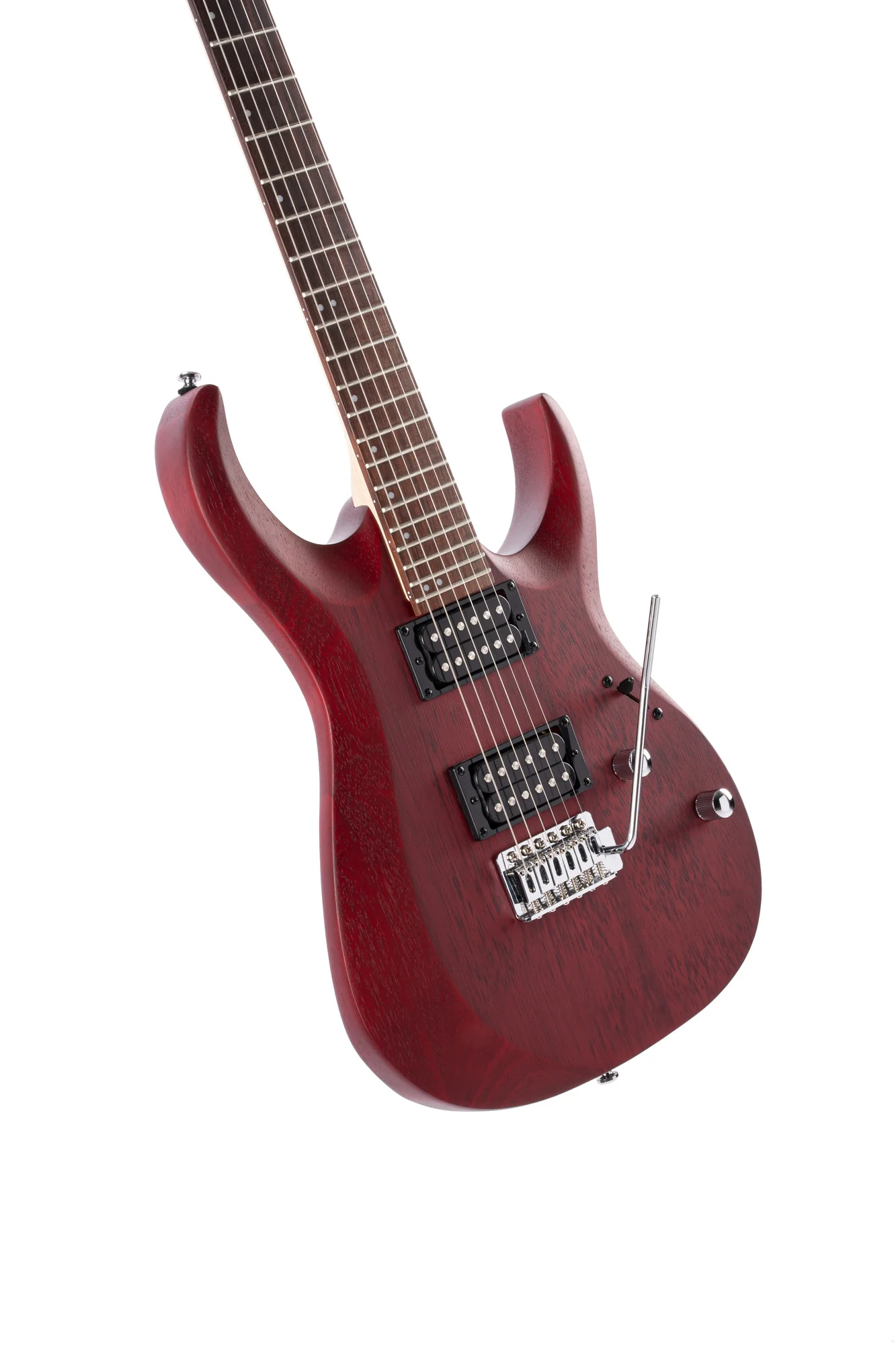 Cort X100 Black Cherry Guitar - Image 3
