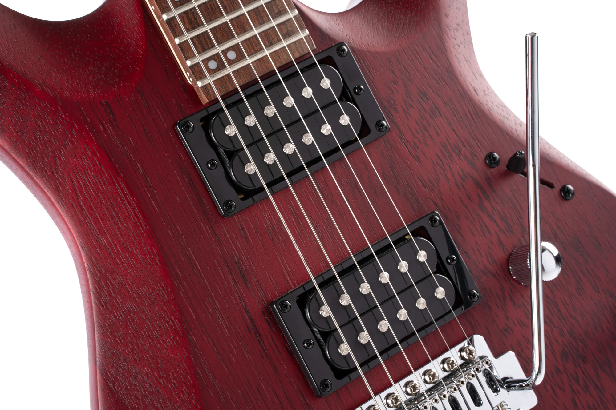 Cort X100 Black Cherry Guitar - Image 5