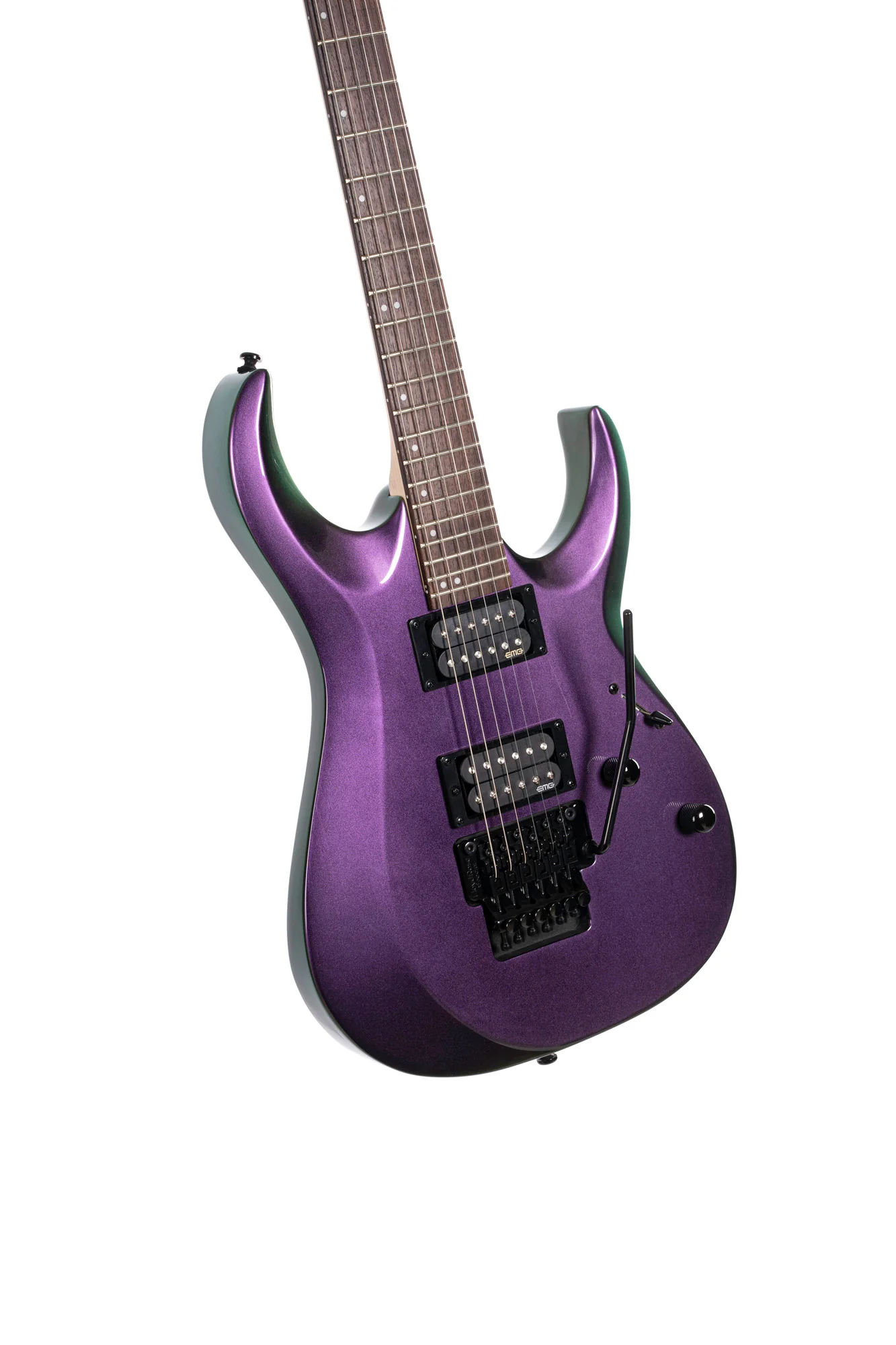 Cort X300 Flip Purple Guitar - Image 4