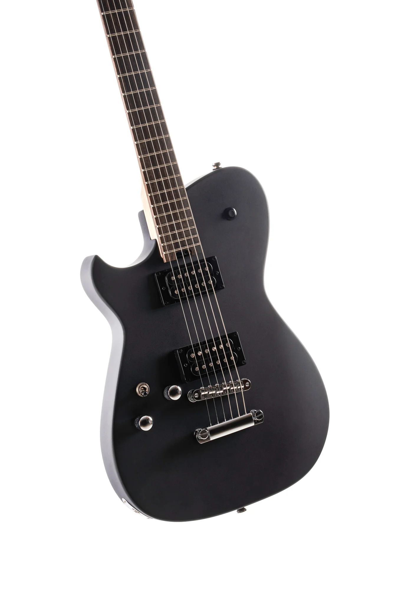 Cort Manson MBM-2H Left Handed Satin Black - Image 3