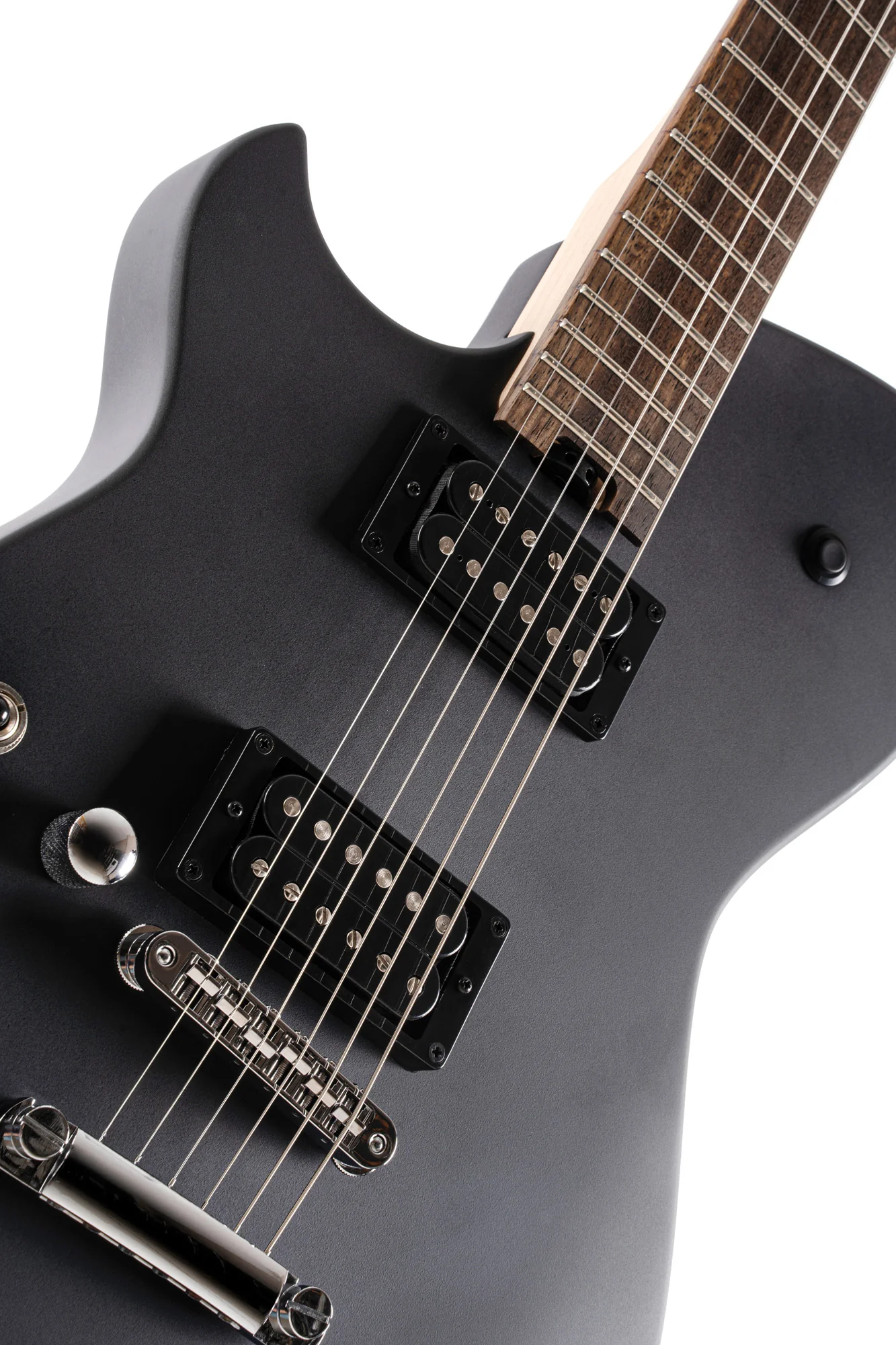 Cort Manson MBM-2H Left Handed Satin Black - Image 4