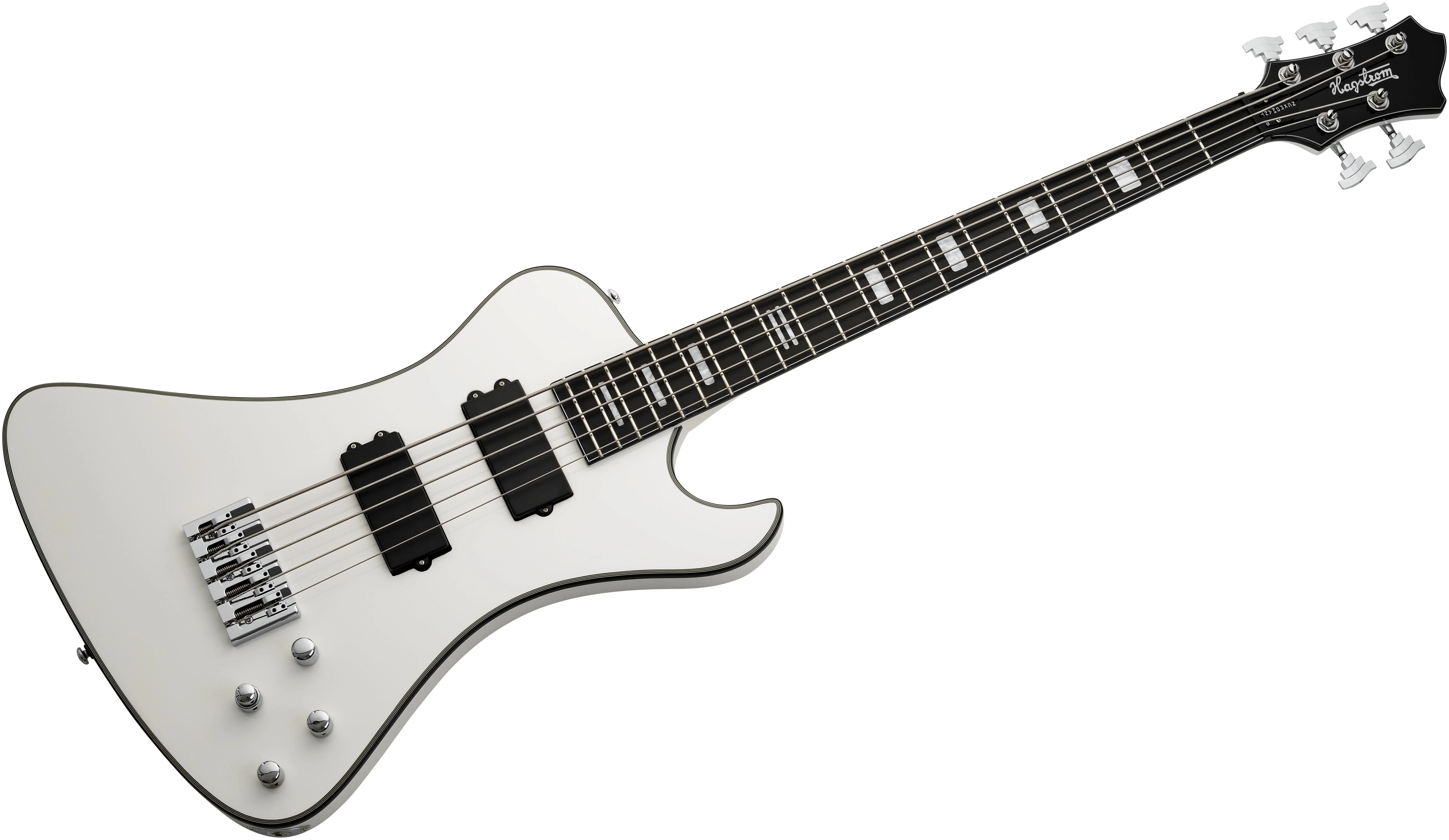 HAGSTROM NEKROMANT 5 WHT - Image 3