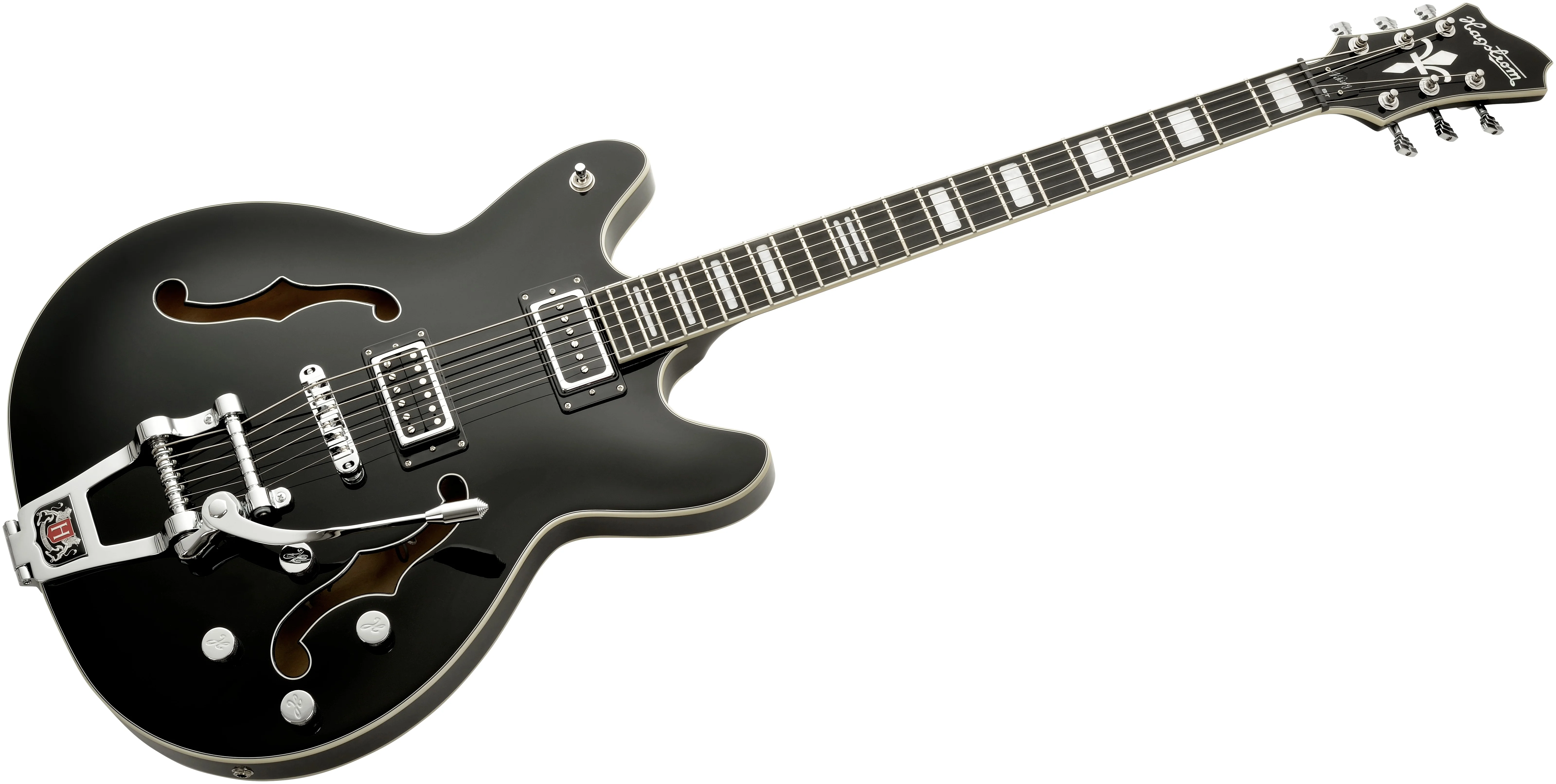 HAGSTROM TREMAR VIKING BARIT DLX BLK - Image 3