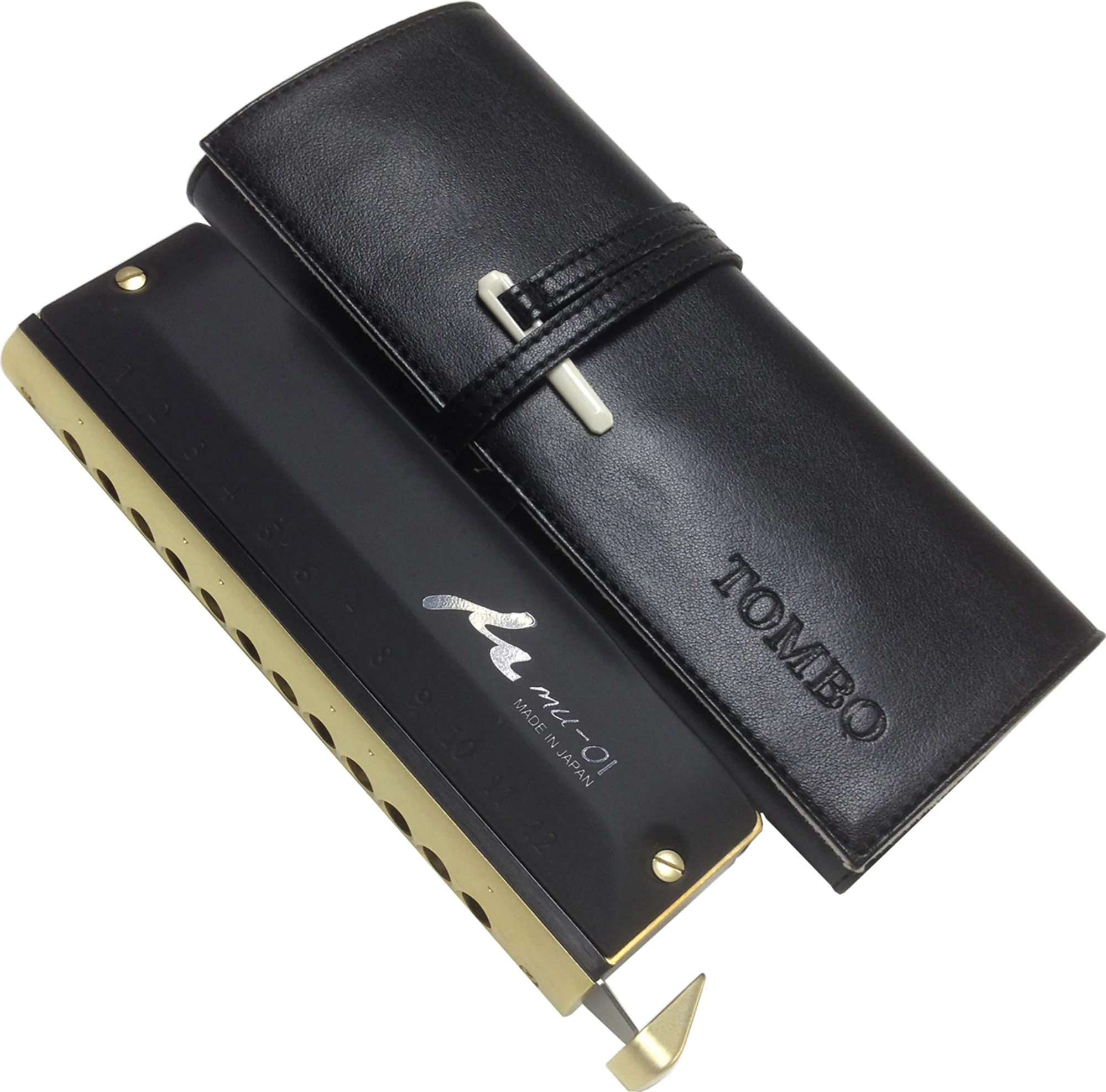 HARMONICA TOMBO CHROMATIC BLACK