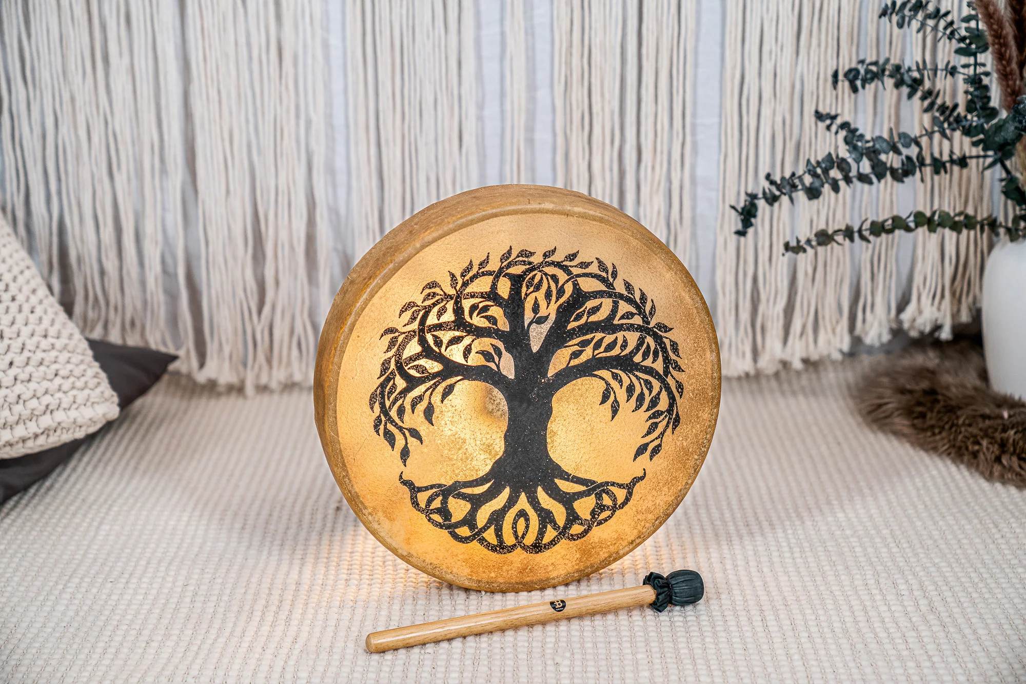 Hoop Drum Sonic Energy 15" Tree Of Life - Image 3