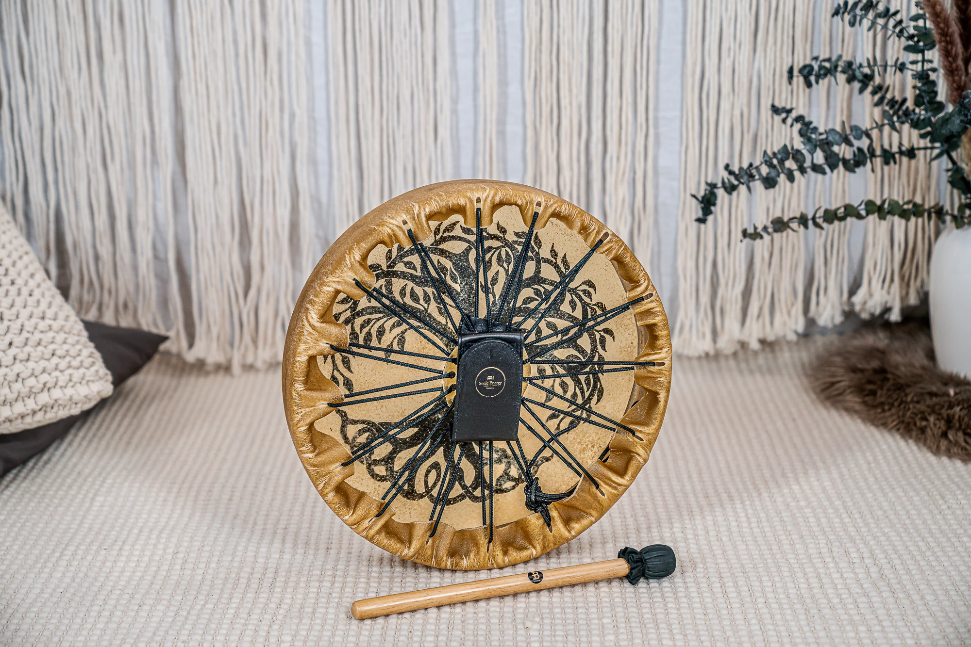 Hoop Drum Sonic Energy 15" Tree Of Life - Image 4