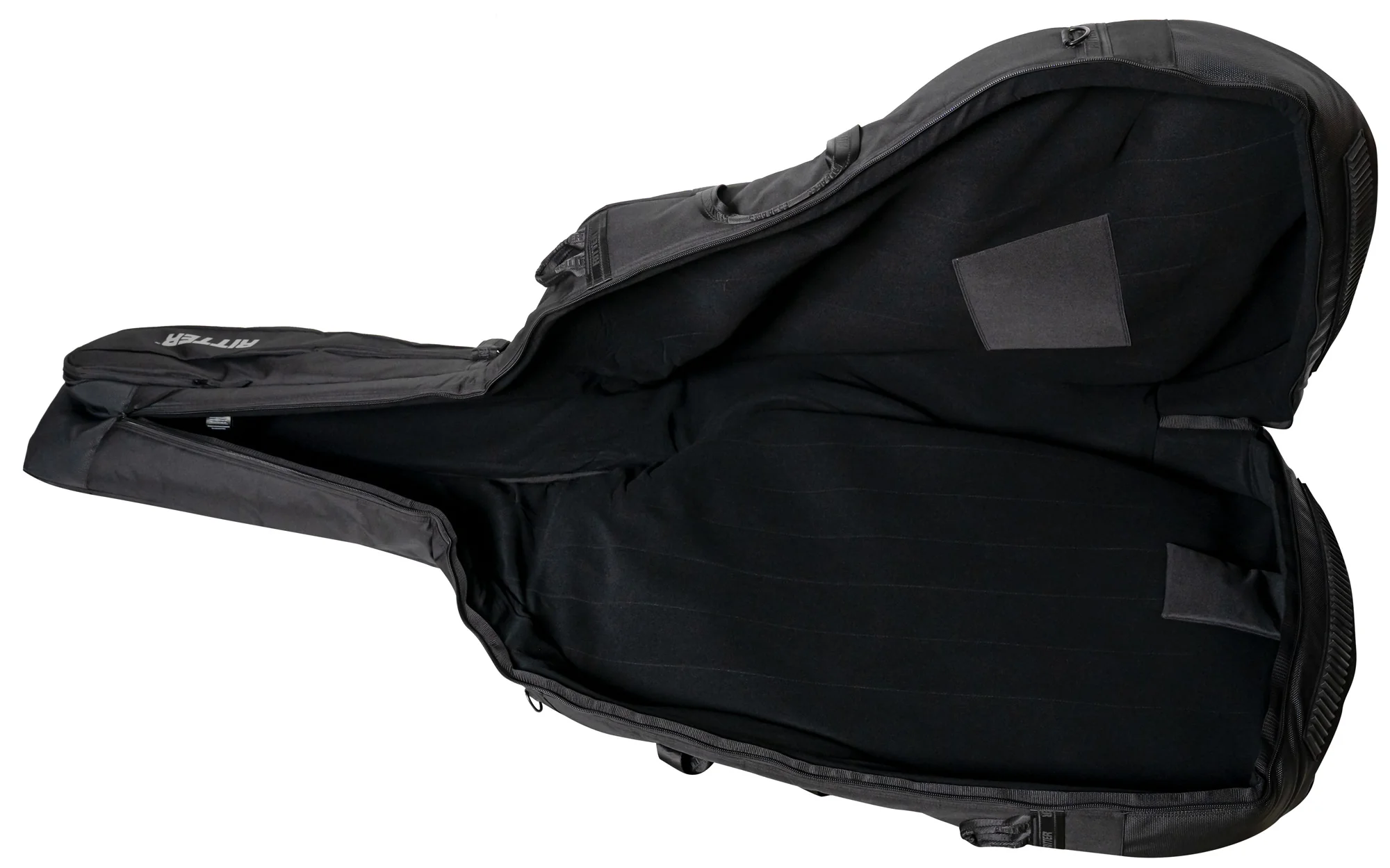Ritter RSB4DBFSBK 4/4 Double Bass Case - Image 7