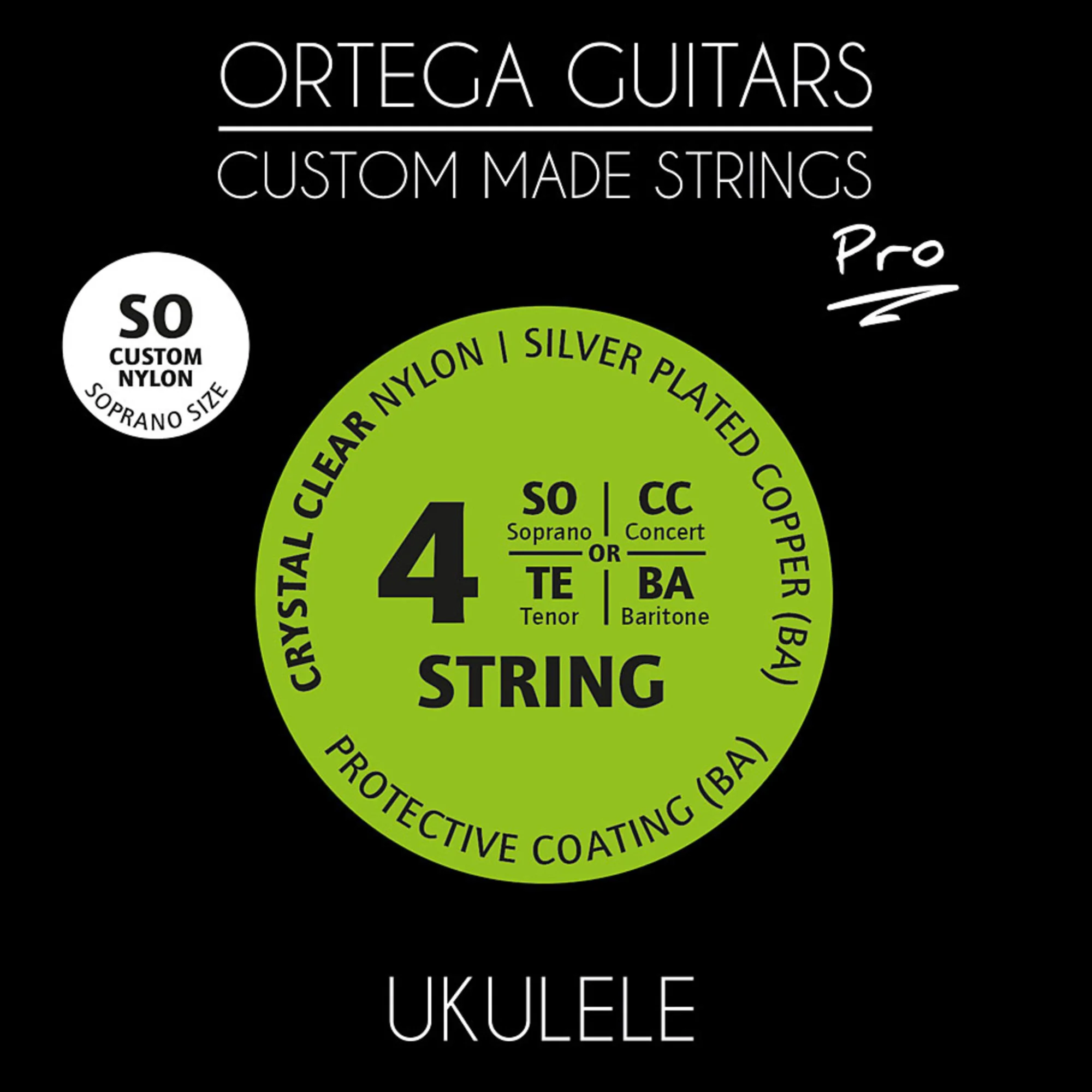 Ortega UKP-SO Soprano Ukulele String Set