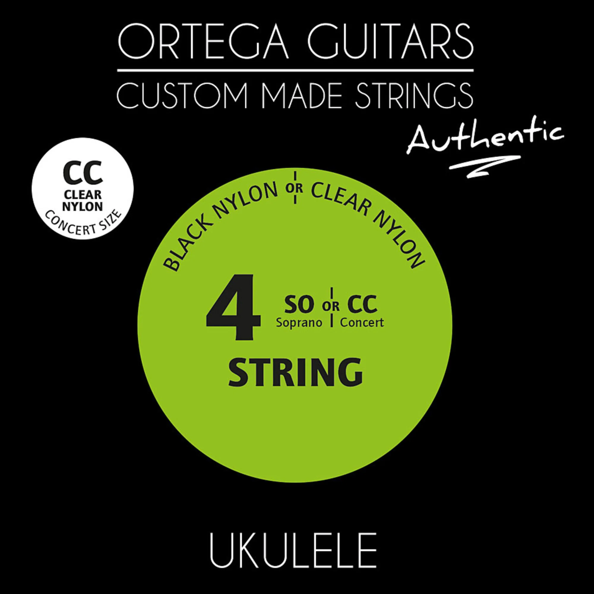 Ortega Concert Ukulele String Set UKA-CC
