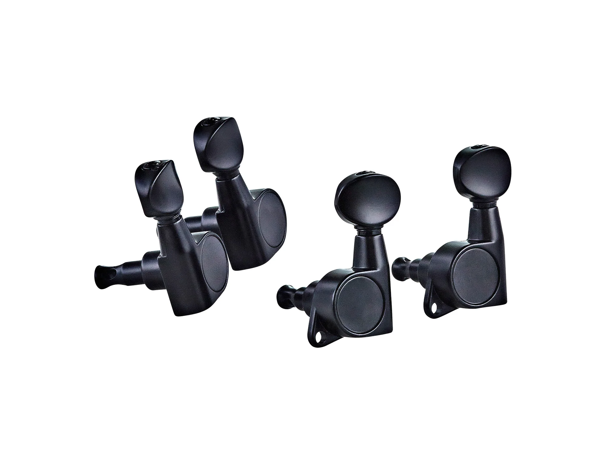 Ortega Mechanical Ukulele Black Oil Bath