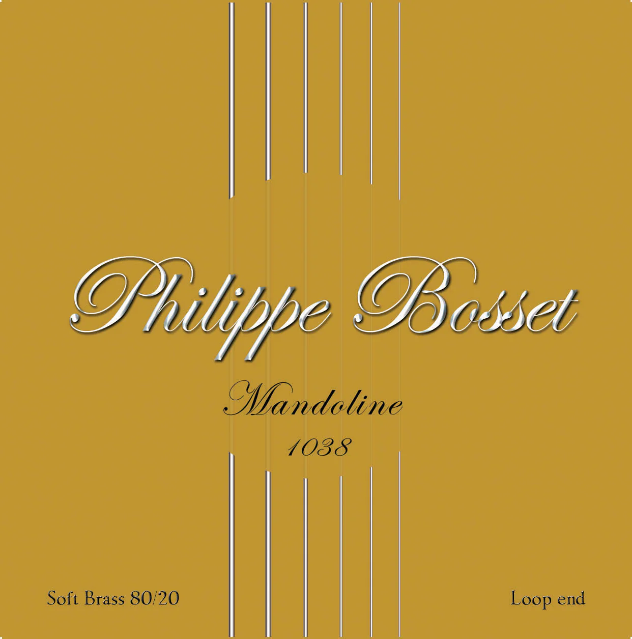 P. BOSSET MANDOLINE LIGHT STRING SET 10-38