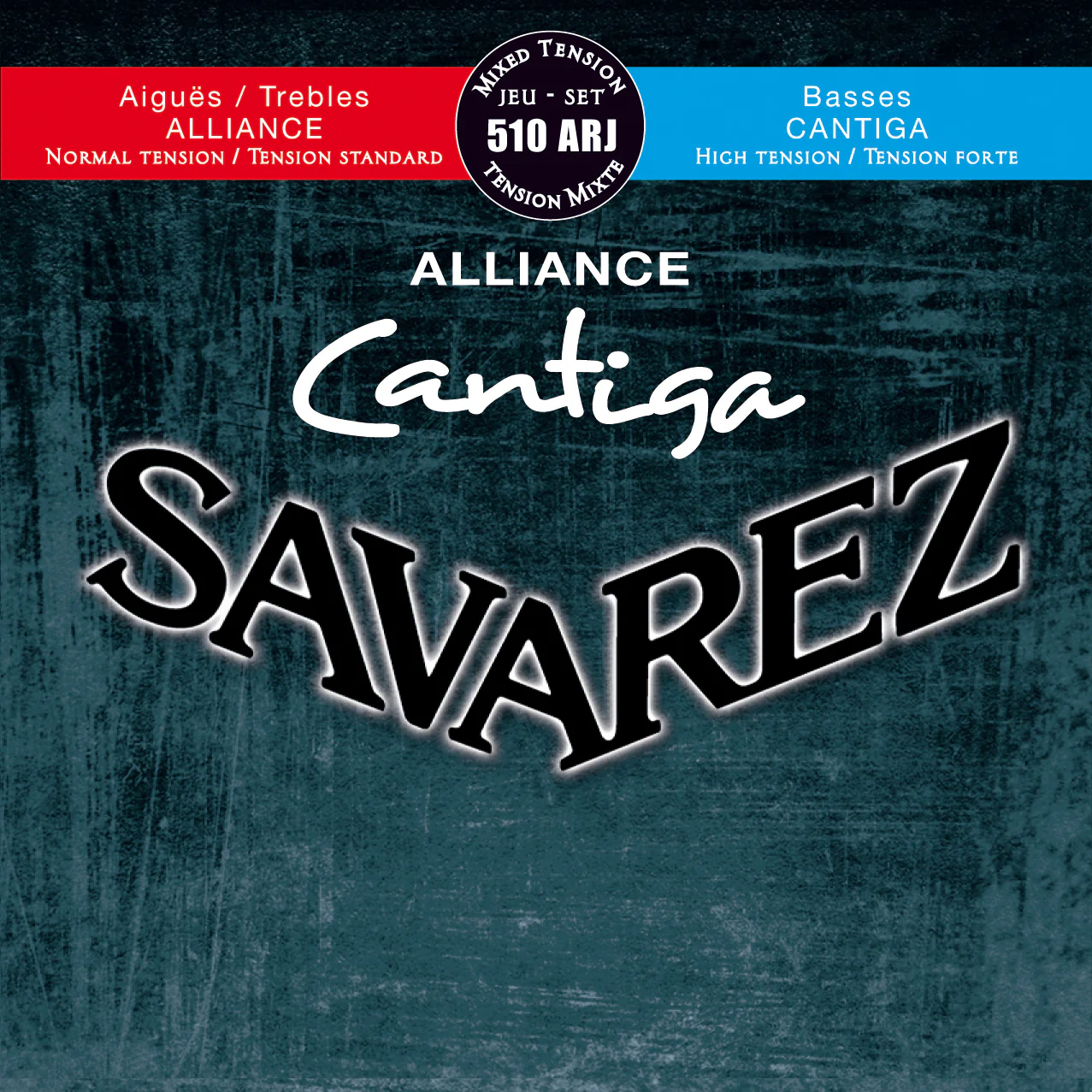 SAVAREZ ALLIANCE CANTIGA RED/BLUE SET