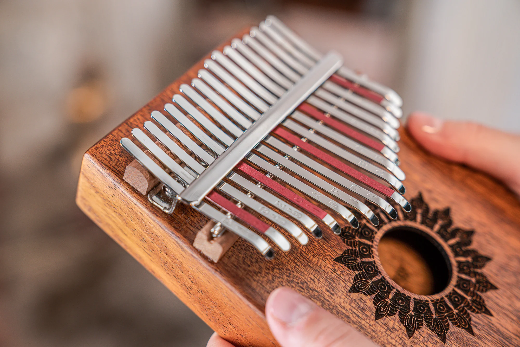Kalimba Sonic Energy 17 Notes, C Major - Image 5
