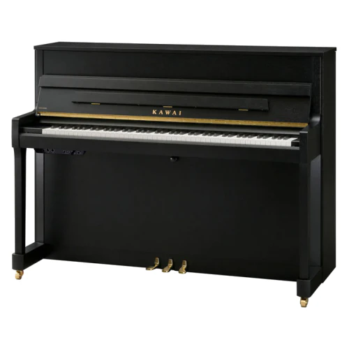 Kawai E200 upright piano, matte black, Anytime