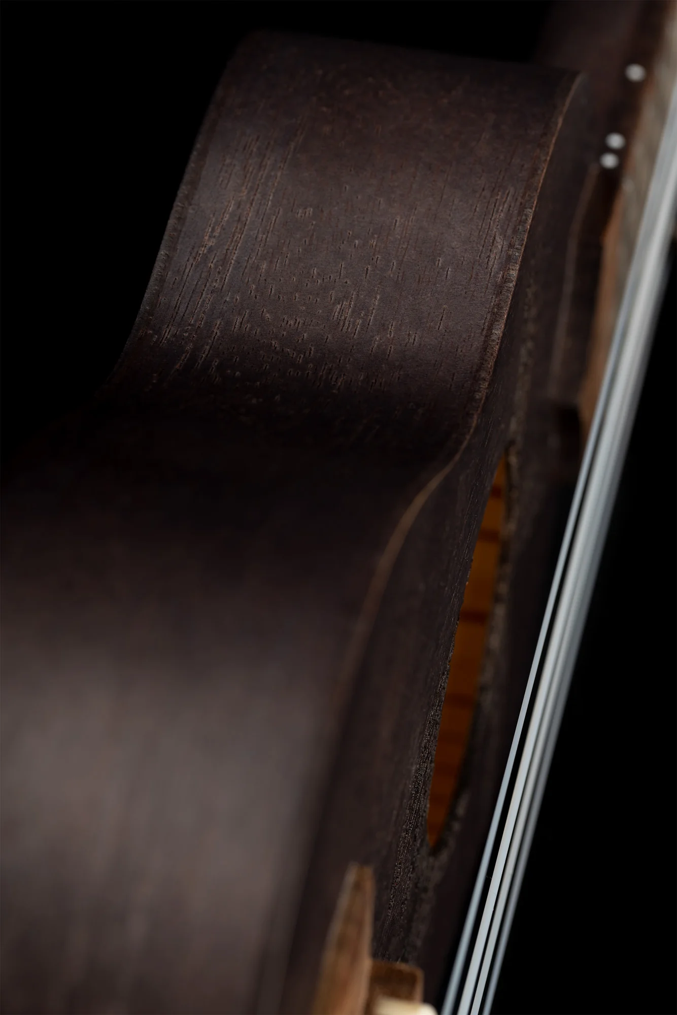 Keiki Ukulele Sopranino Charcoal Turtle - Image 5