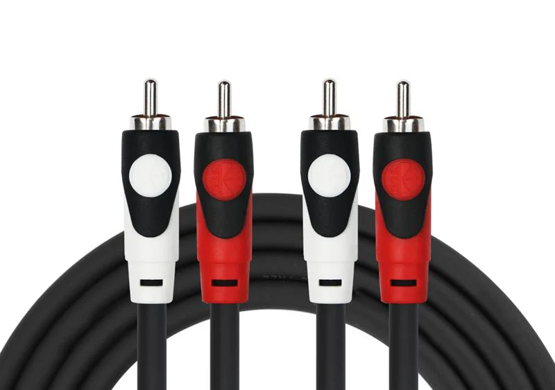 Kirlin A402-1.5BK Patch Cable 2XRCA-2XRCA 1.5M Black