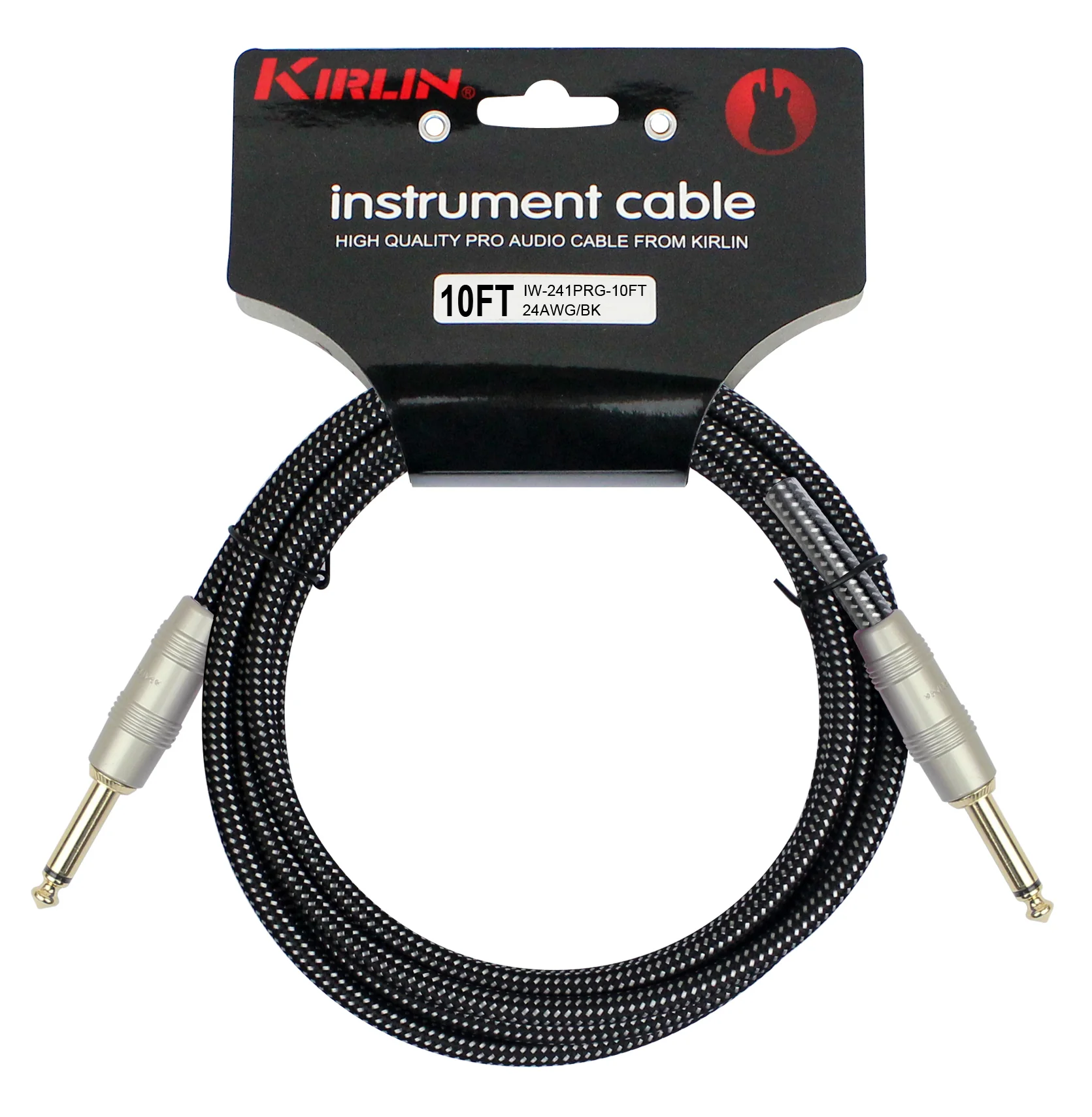 Kirlin cable jack IW241-3BK