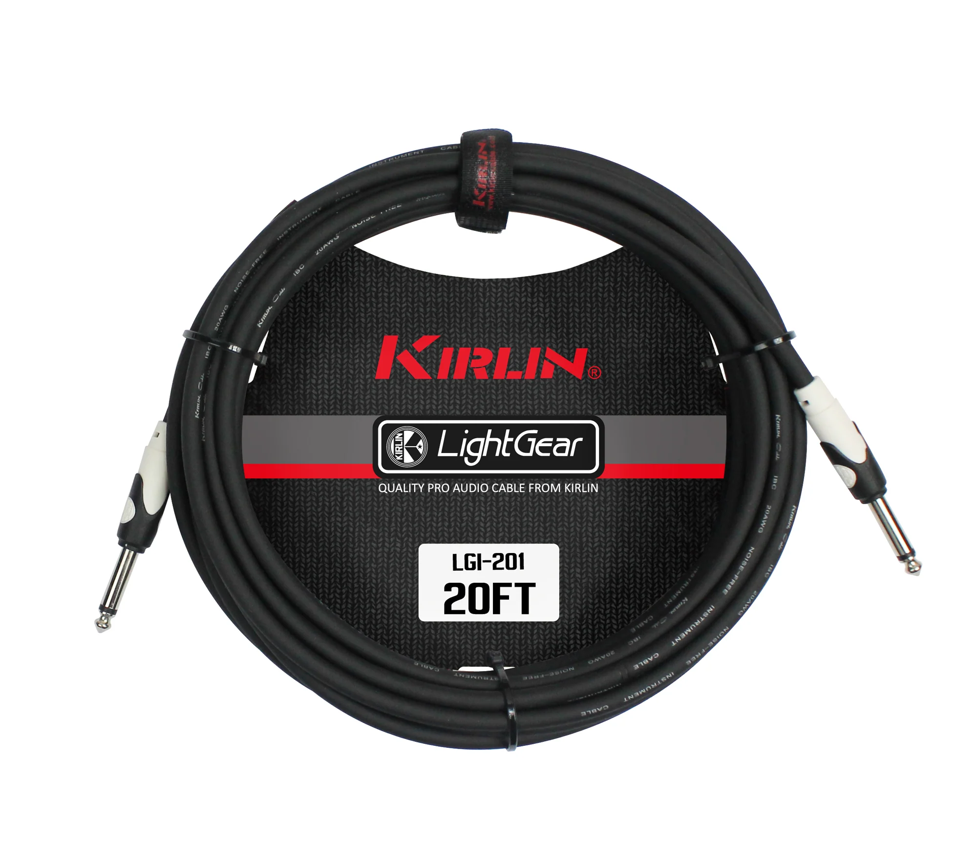 Kirlin cable jack LGI201-6BK