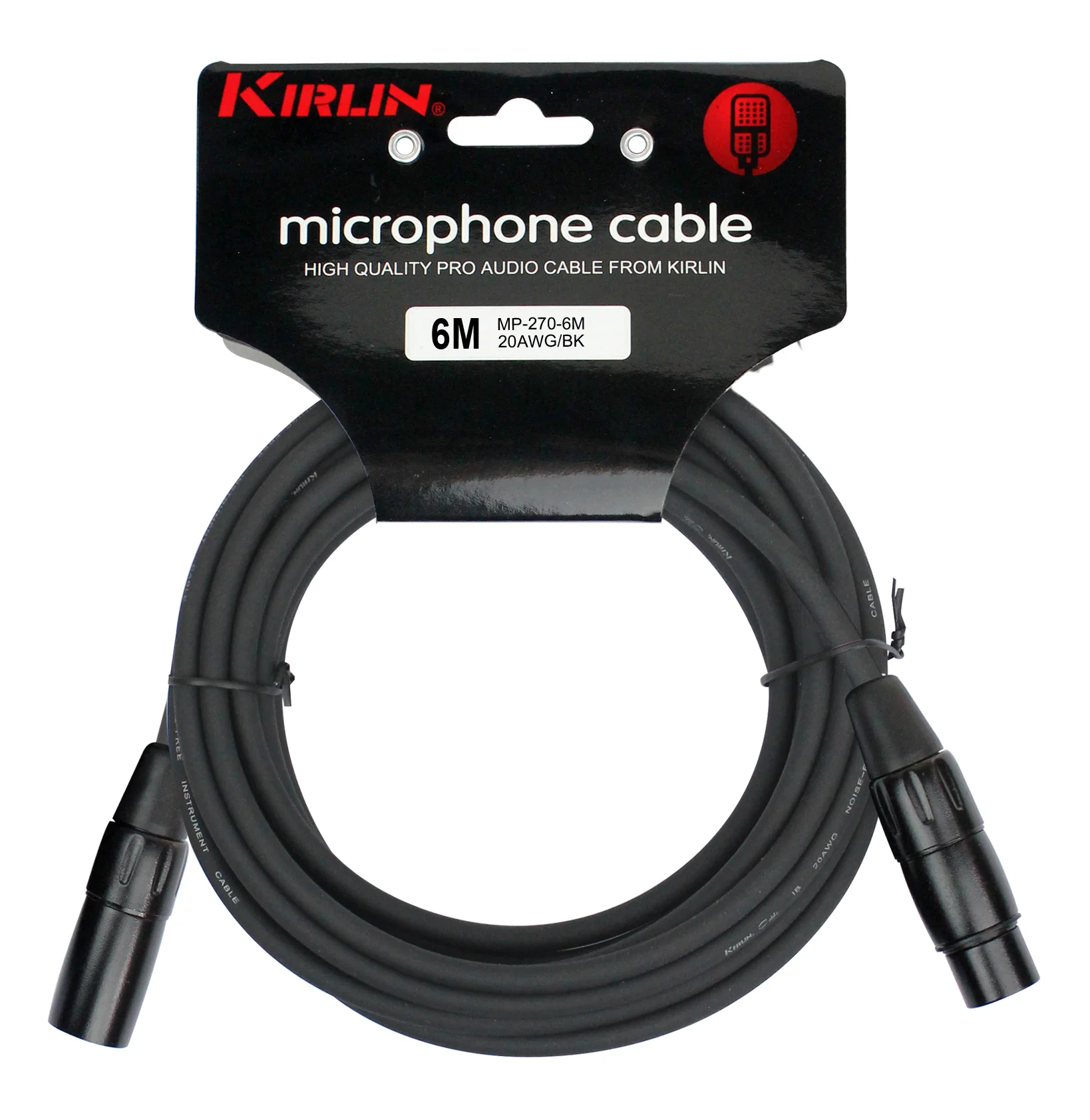 Kirlin cable XLR MP270-6BK