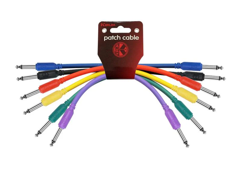 Kirlin I6-241-060 Pack 6 Patch Cables 0.60M