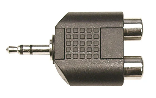 Kirlin K2656 TRS Male Plug 1-4" 2X RCA Female M