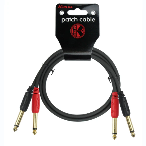 Kirlin Patch Cable 2 Jacks / 2 Jacks 1 Meter