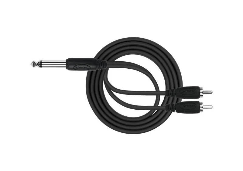 Kirlin Cable Jack Stéréo vers 2 RCA 3M