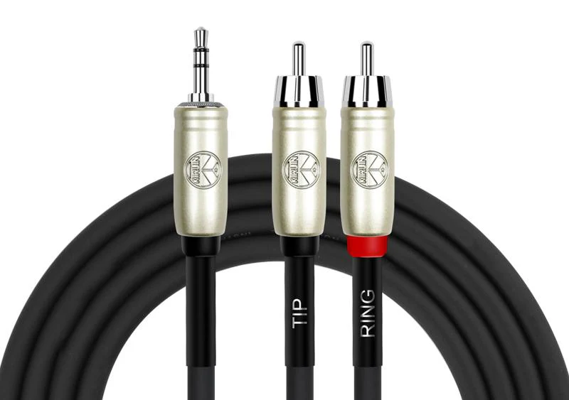 Kirlin Y364-1.5BK Patch Cable Y 2XRCA-Jack 3.5 Nr