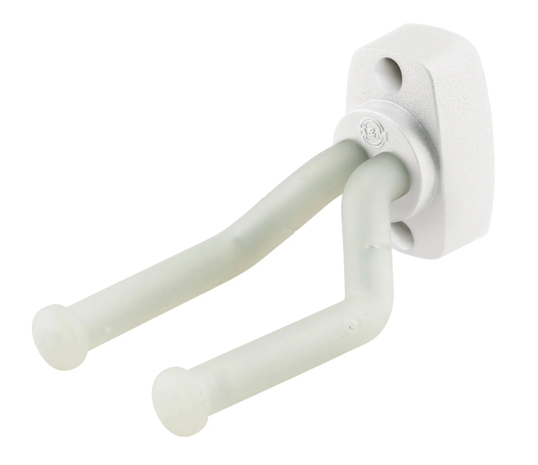 KM White Guitar Wall Mount
