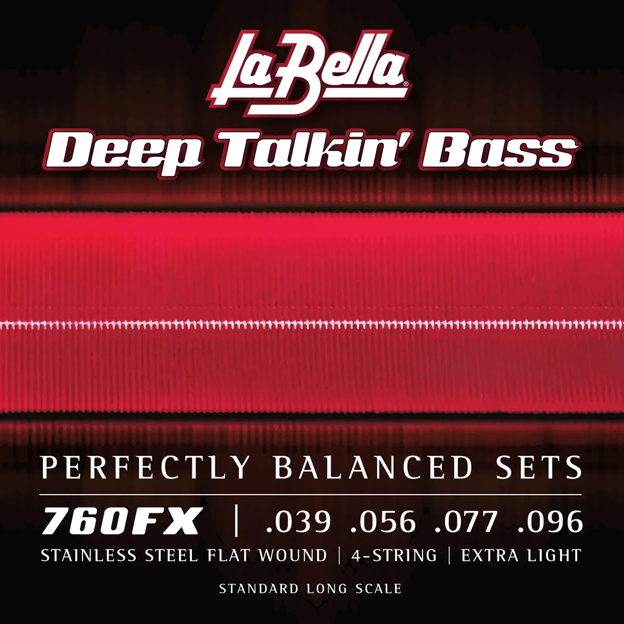 La Bella 760FX Bass String Set