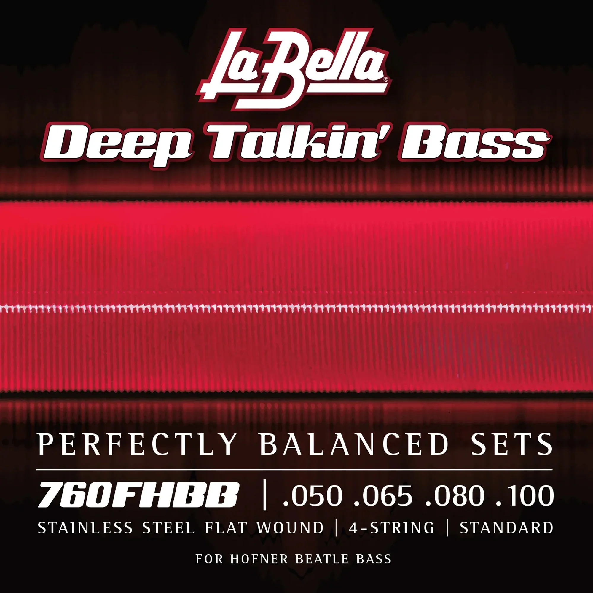 La Bella 760FHBB Bass String Set