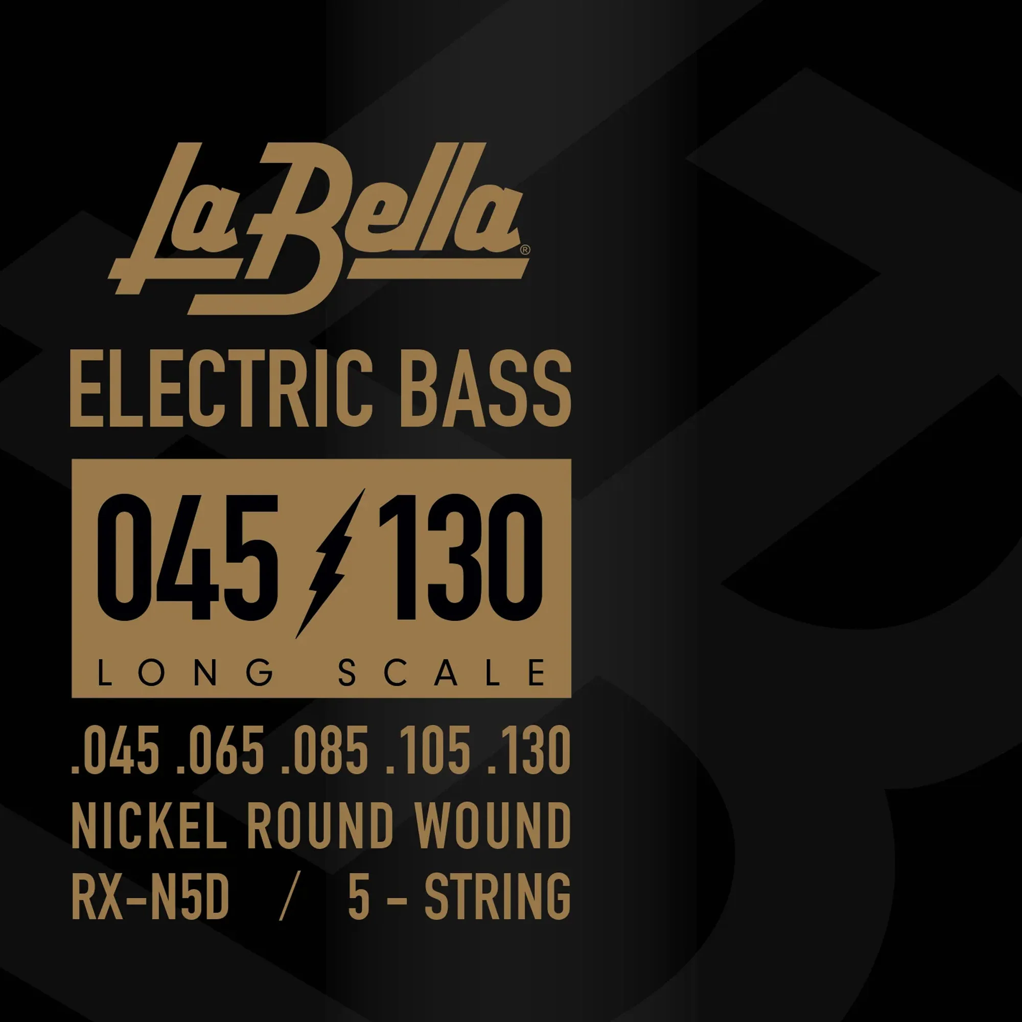 La Bella RX-N5D Bass String Set