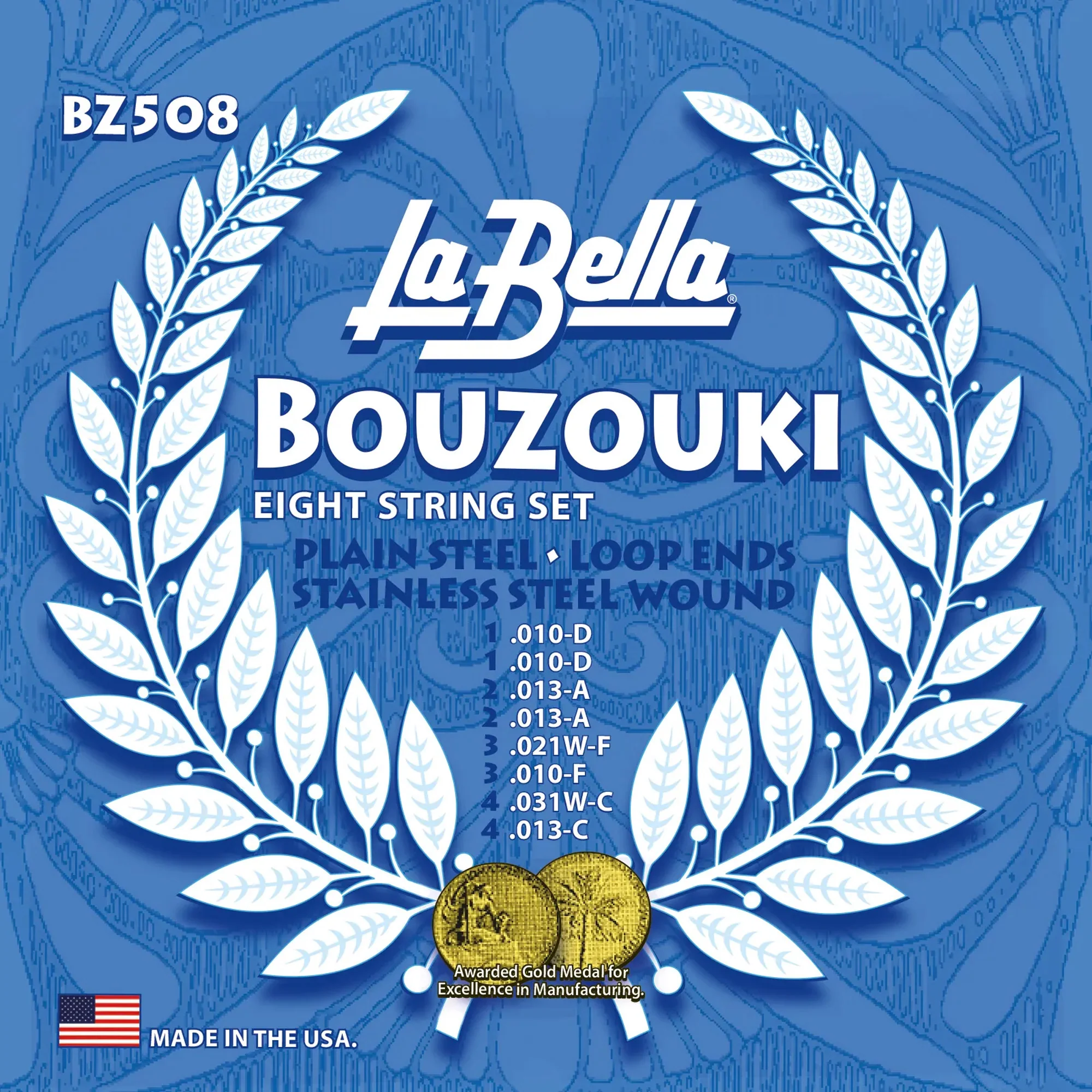 La Bella BZ508 Bouzouki String Set