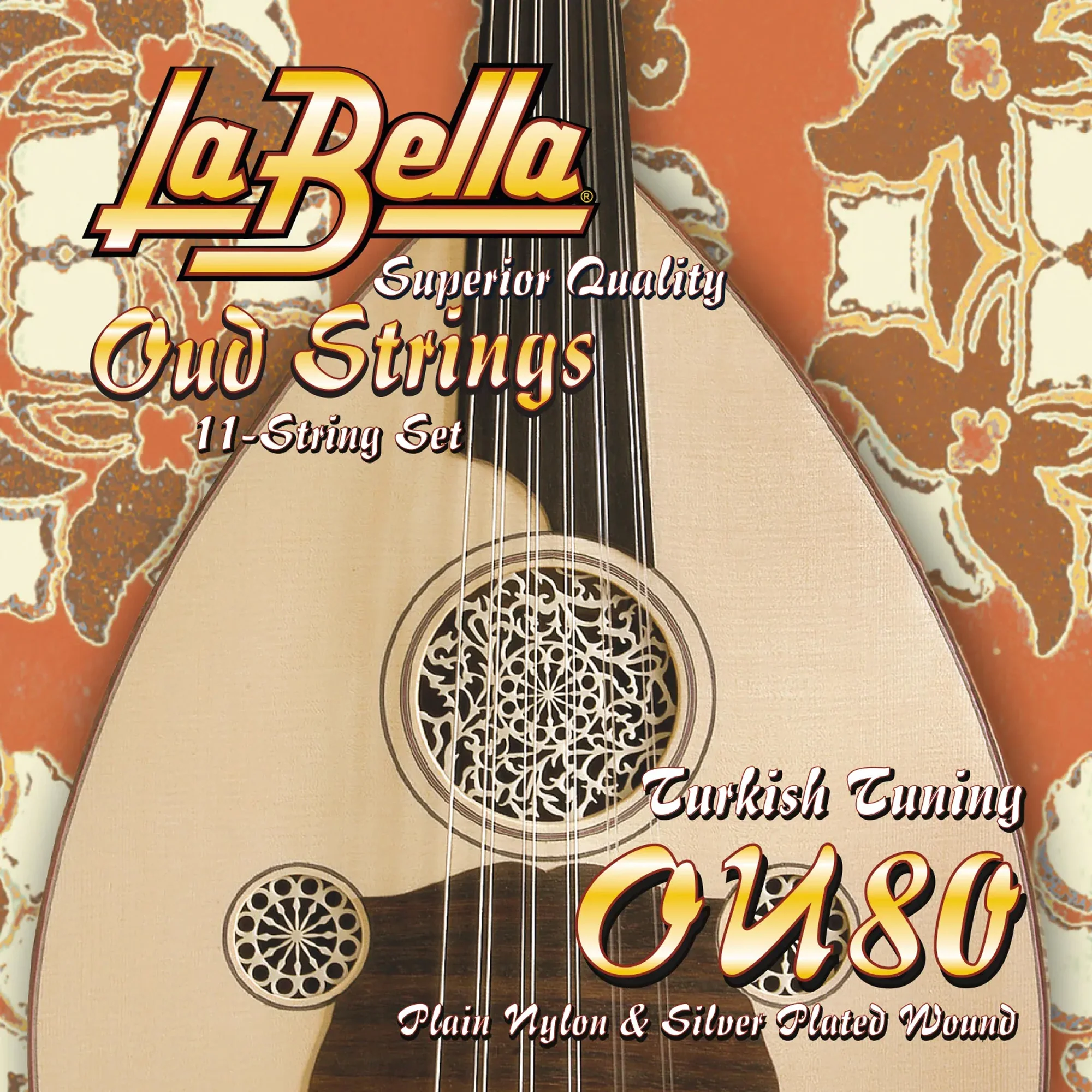 La Bella OU80 Oud String Set